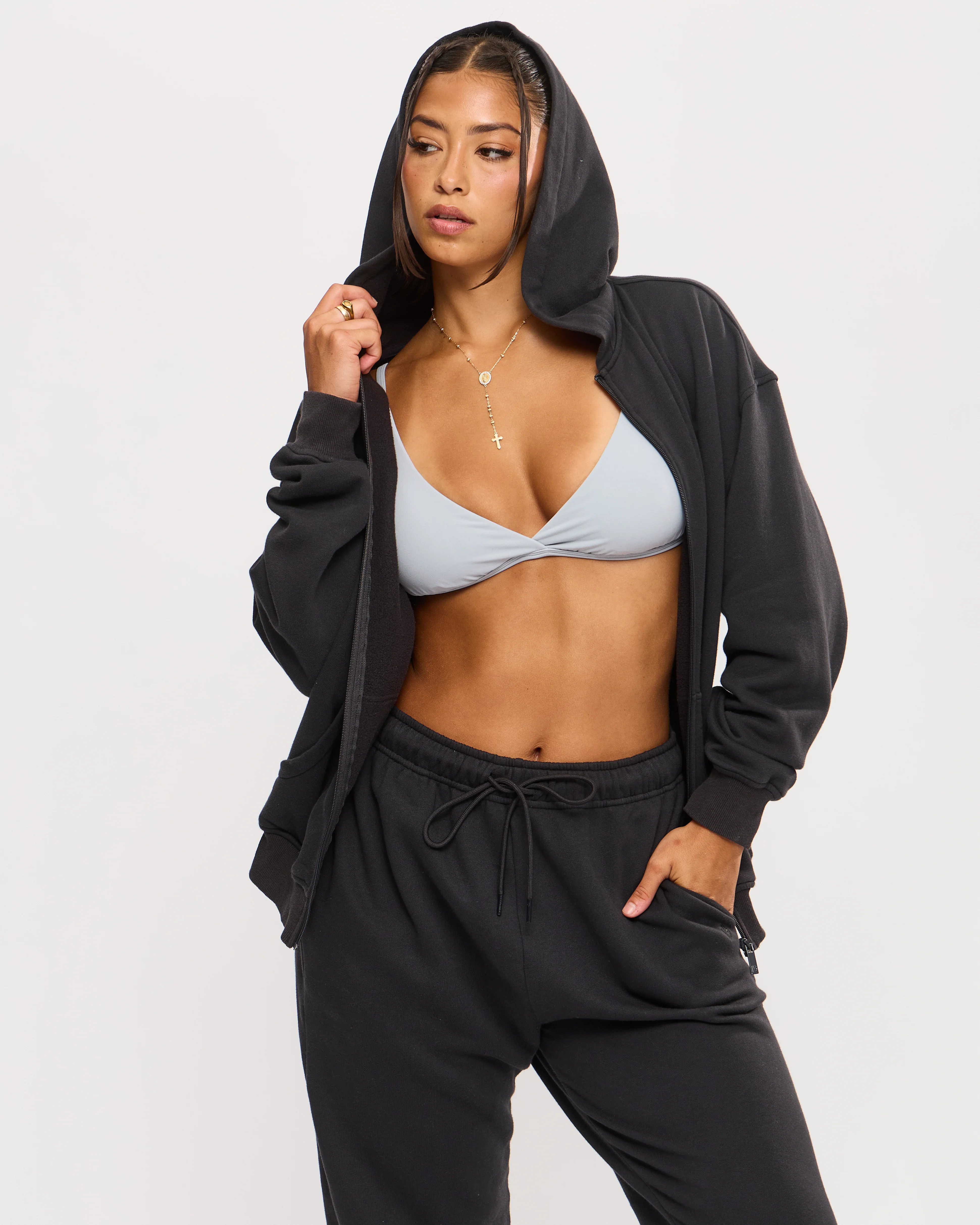 Plunge Butter Bra - Moody Blue - Image 3