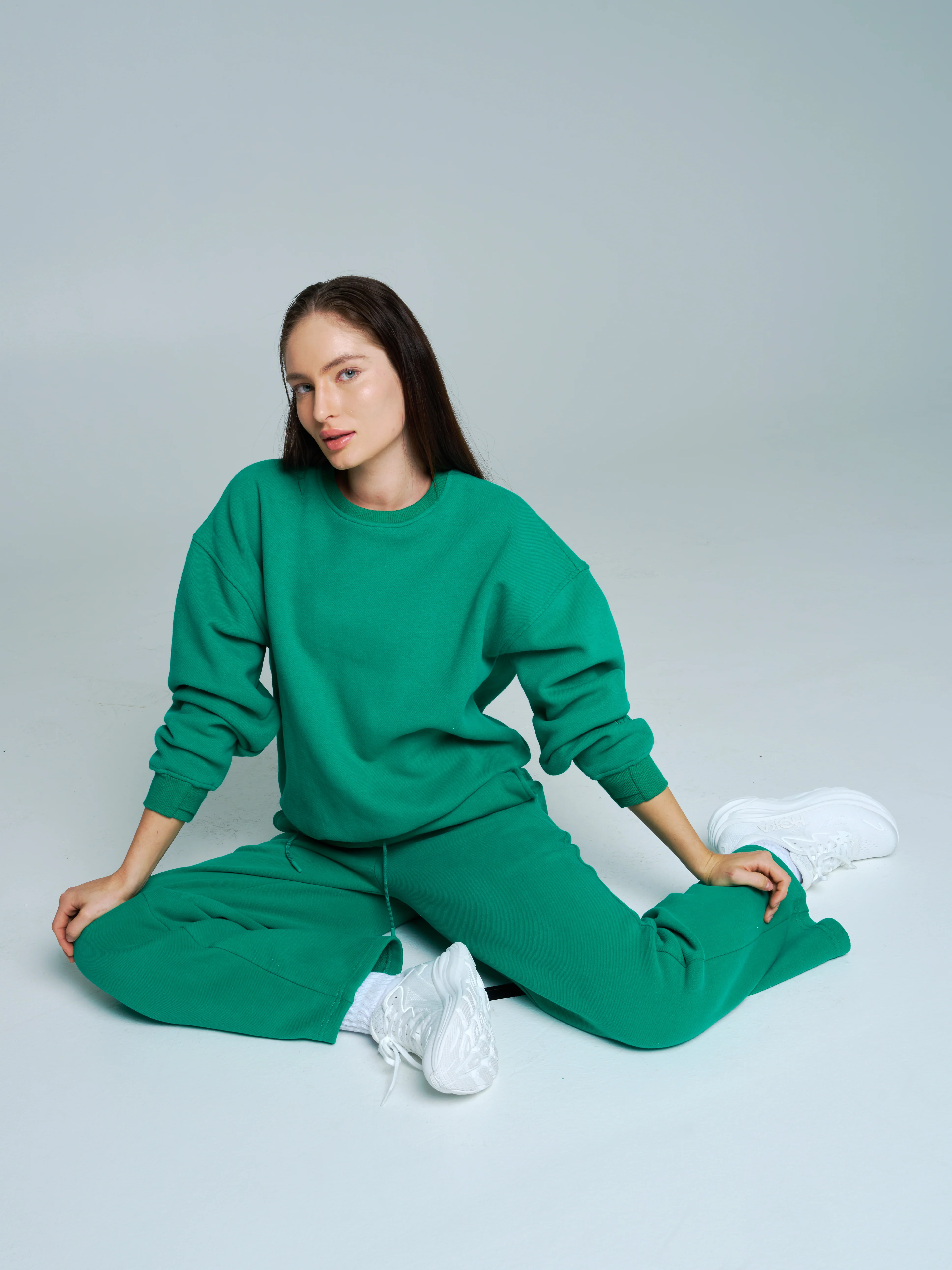 Plush Fleece Crew Pullover - Lucky Charm - Image 3