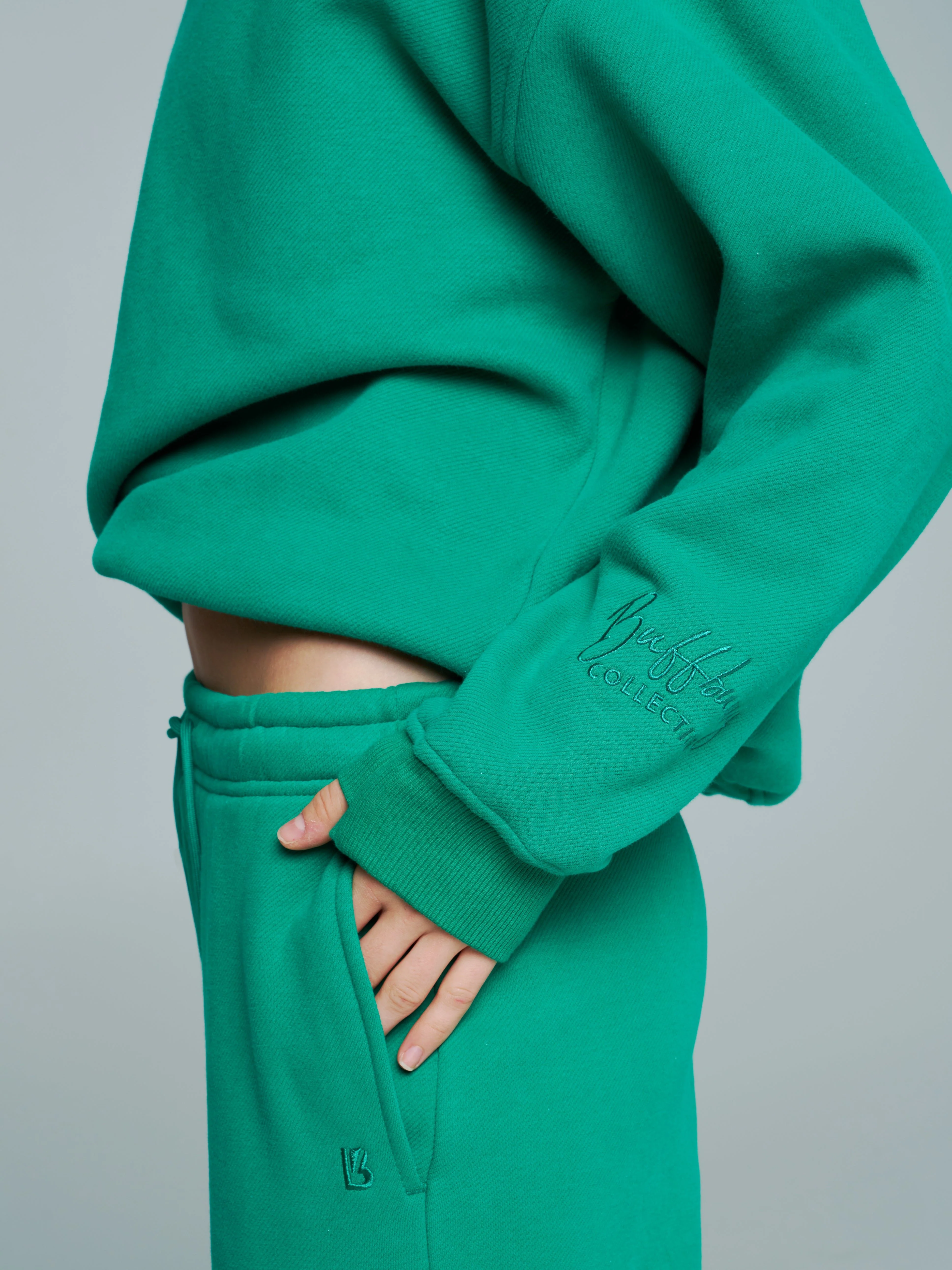 Plush Fleece Crew Pullover - Lucky Charm - Image 6