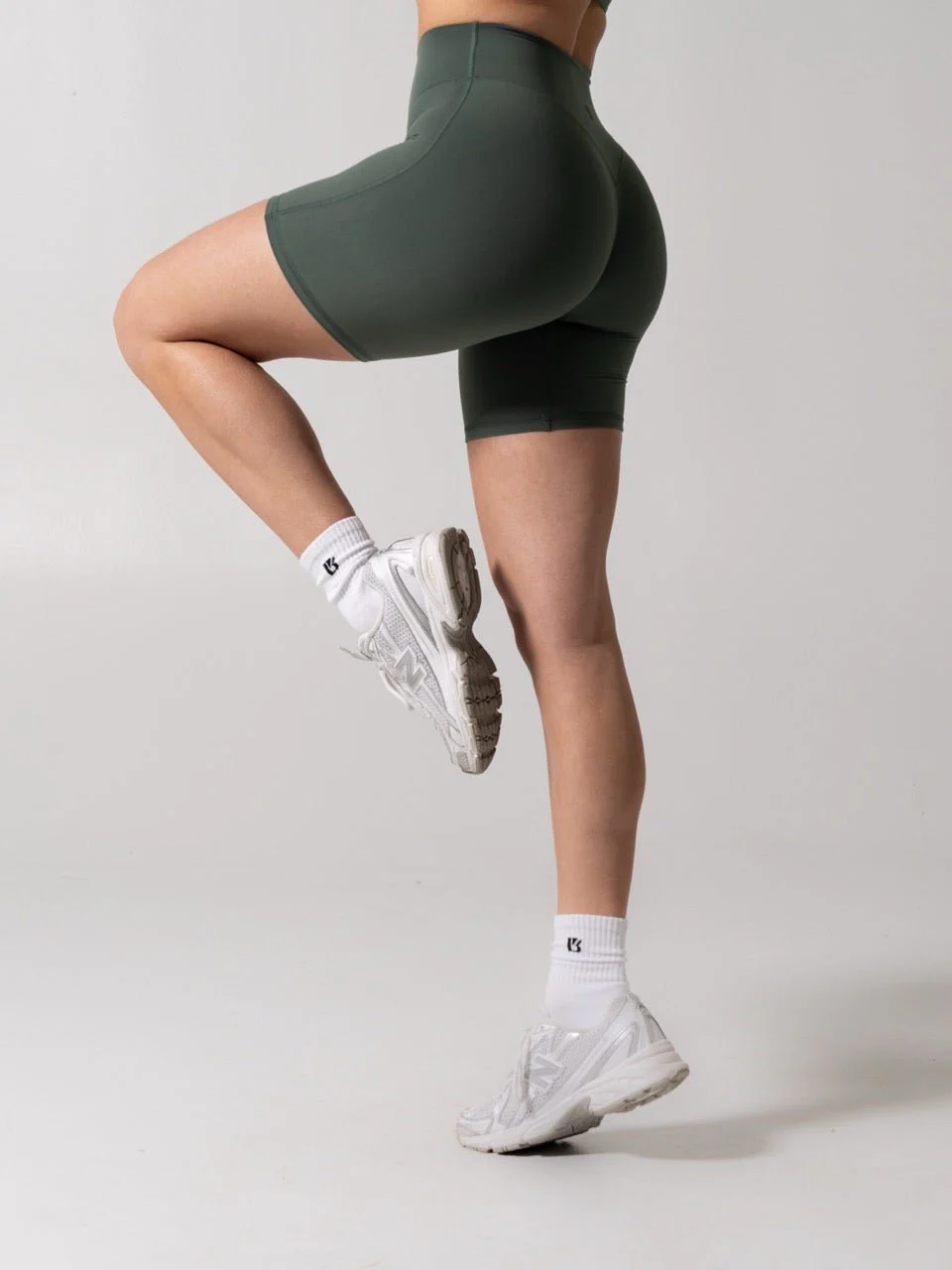 Poshknit Aggressive Scrunch Short 7" - Limon Pepino - Image 3