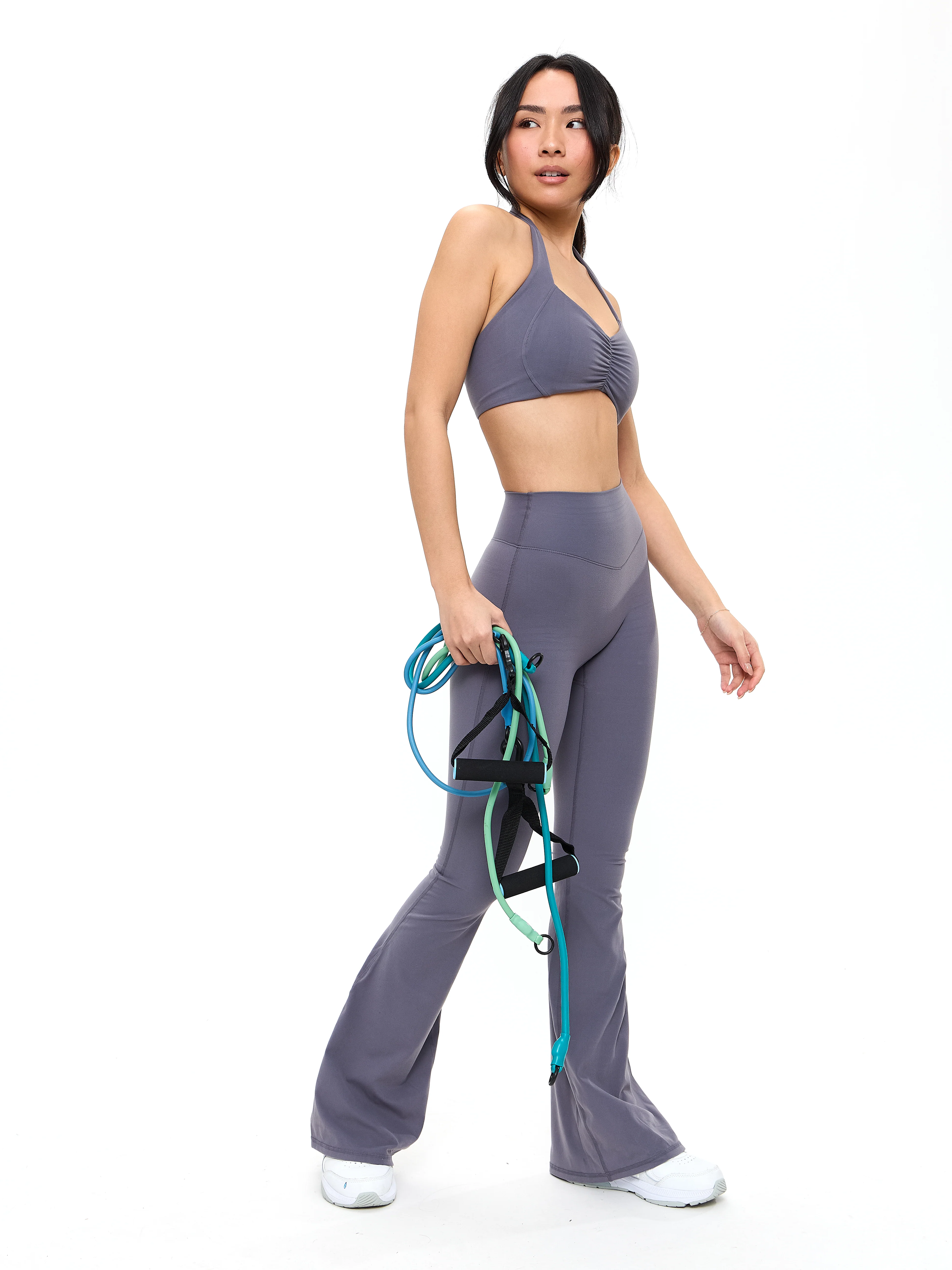 Poshknit Flare Legging - Anchor - Image 2