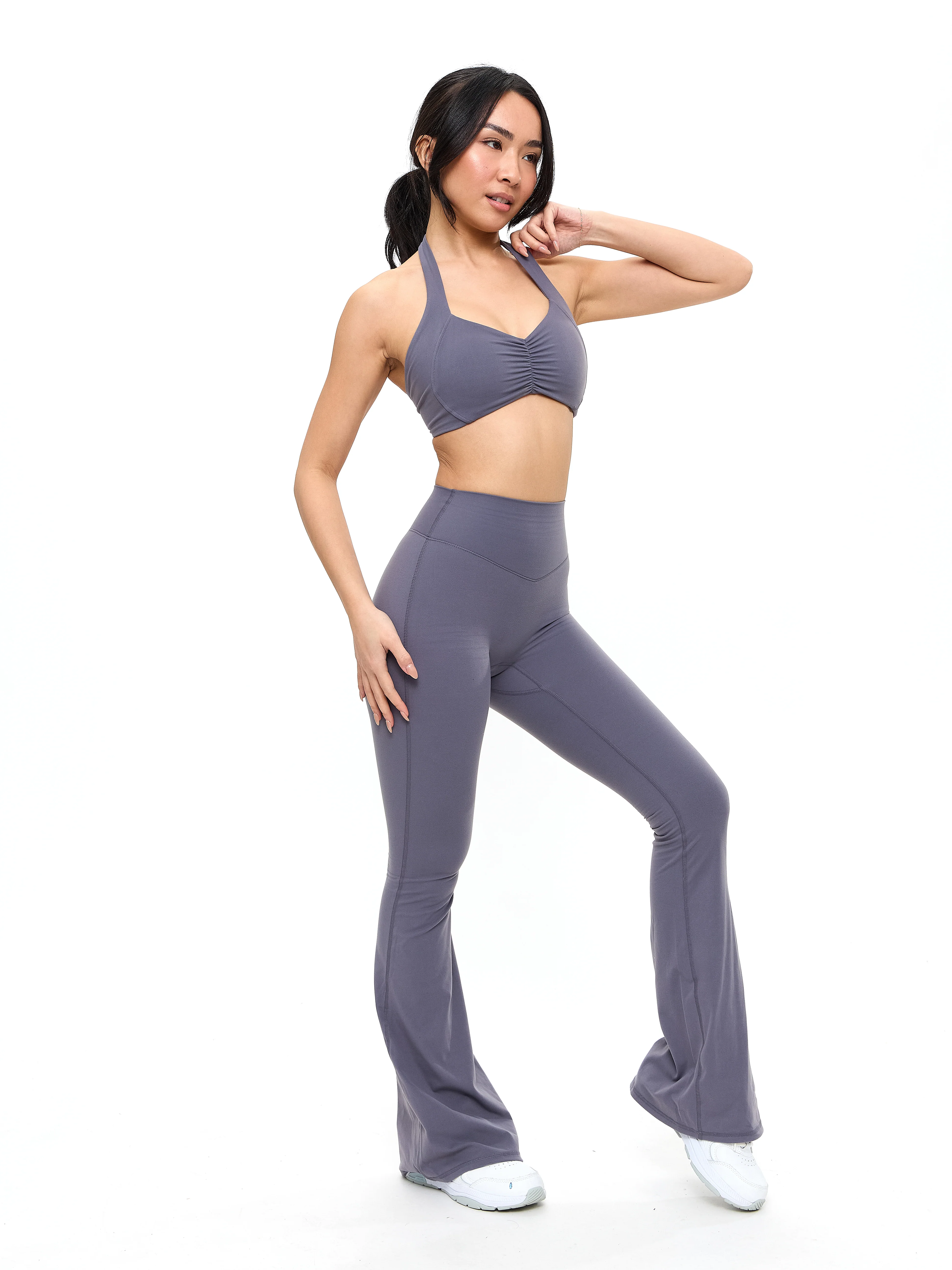 Poshknit Flare Legging - Anchor - Image 4