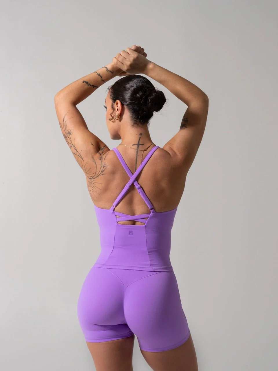 Poshknit Hip Tank - Taffy Purple - Image 2
