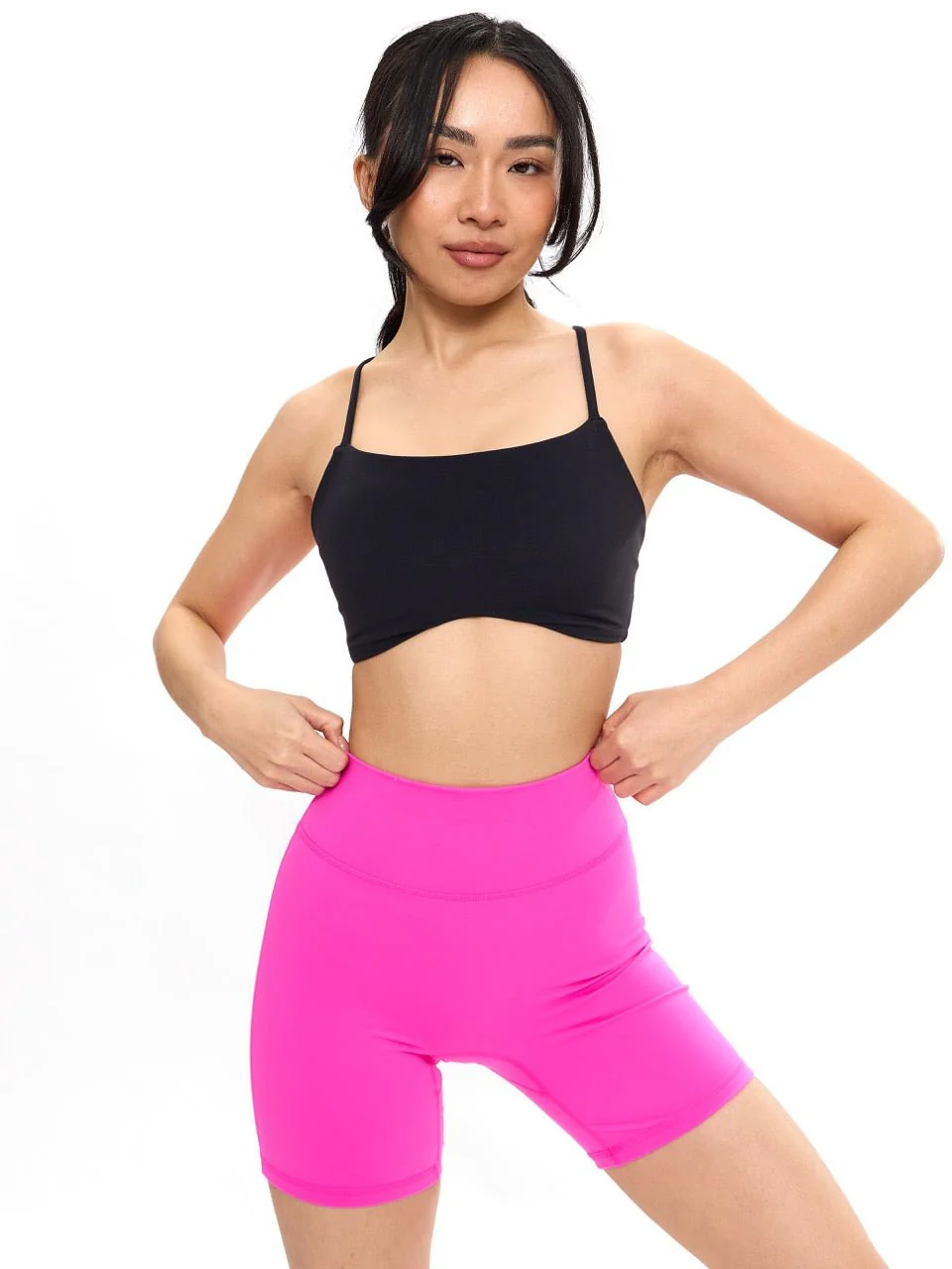 Poshknit Revolution Curve Sports Bra - Onyx Black - Image 2