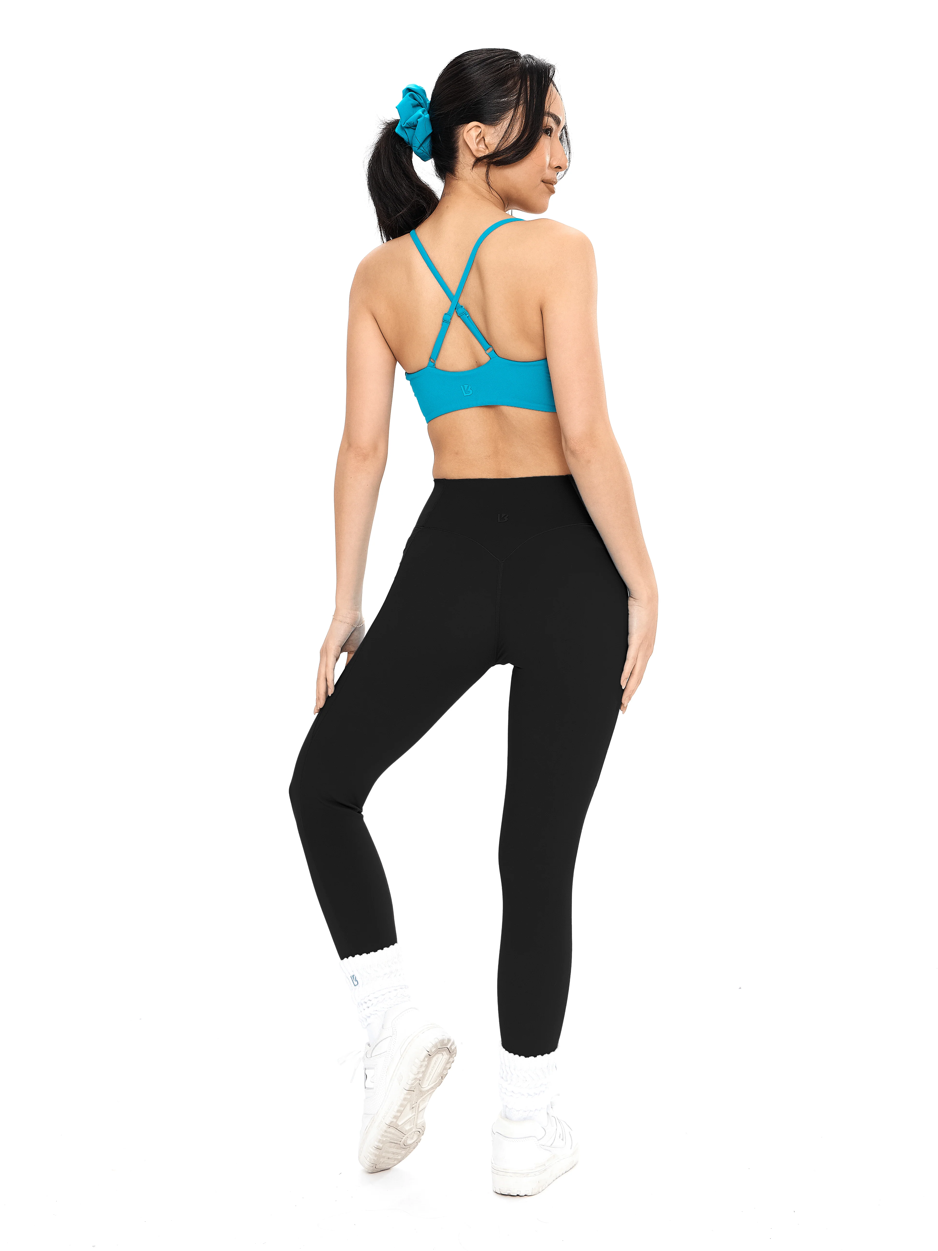 Poshknit Scrunch Pocket Legging - Onyx Black - Image 3