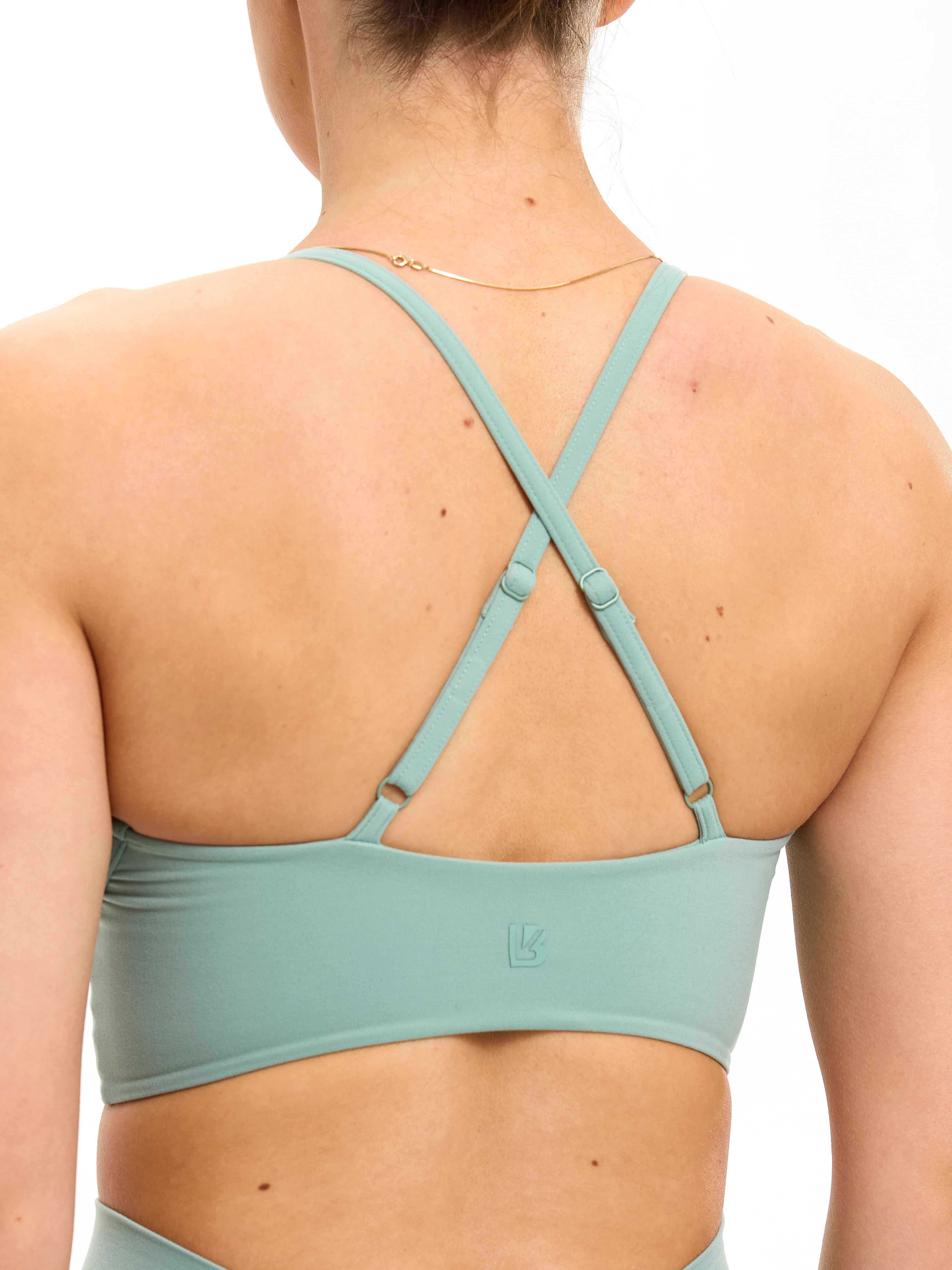 Poshknit Sports Bra - Arctic Moss - Image 4