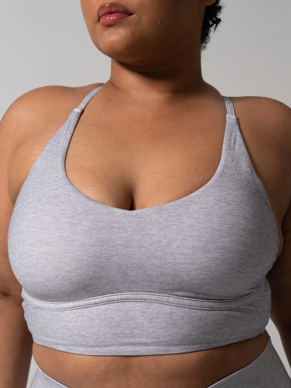 Poshknit Sports Bra - Platinum - Image 5