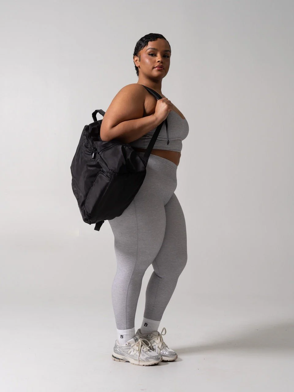 Poshknit Sports Bra - Platinum - Image 6