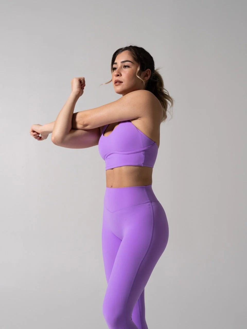 Poshknit Sports Bra - Taffy Purple - Image 5
