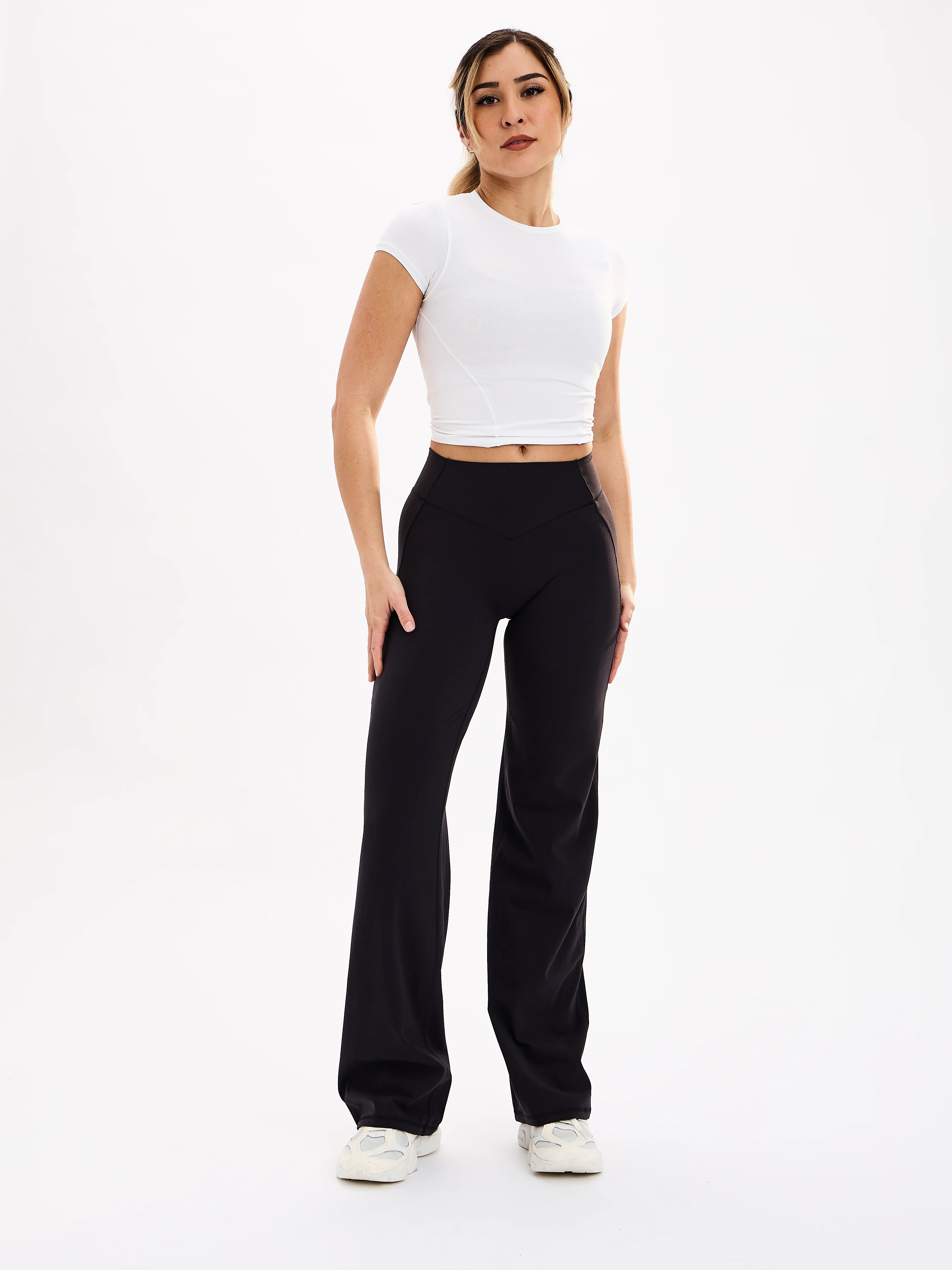 Poshknit Straight Leg Pant - Onyx Black - Image 2