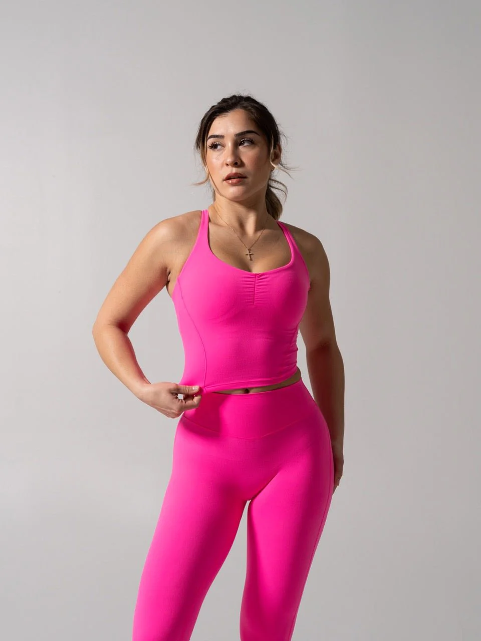 Poshknit Waist Tank - Hot Mess - Image 5