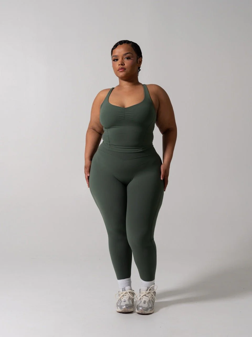 Poshknit Waist Tank - Limon Pepino - Image 2