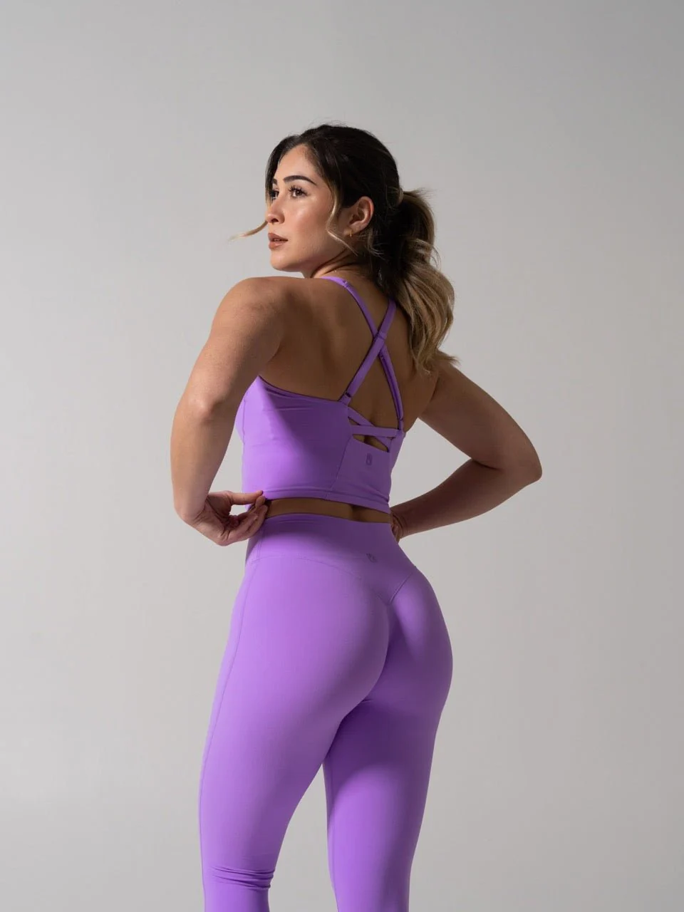 Poshknit Waist Tank - Taffy Purple - Image 3