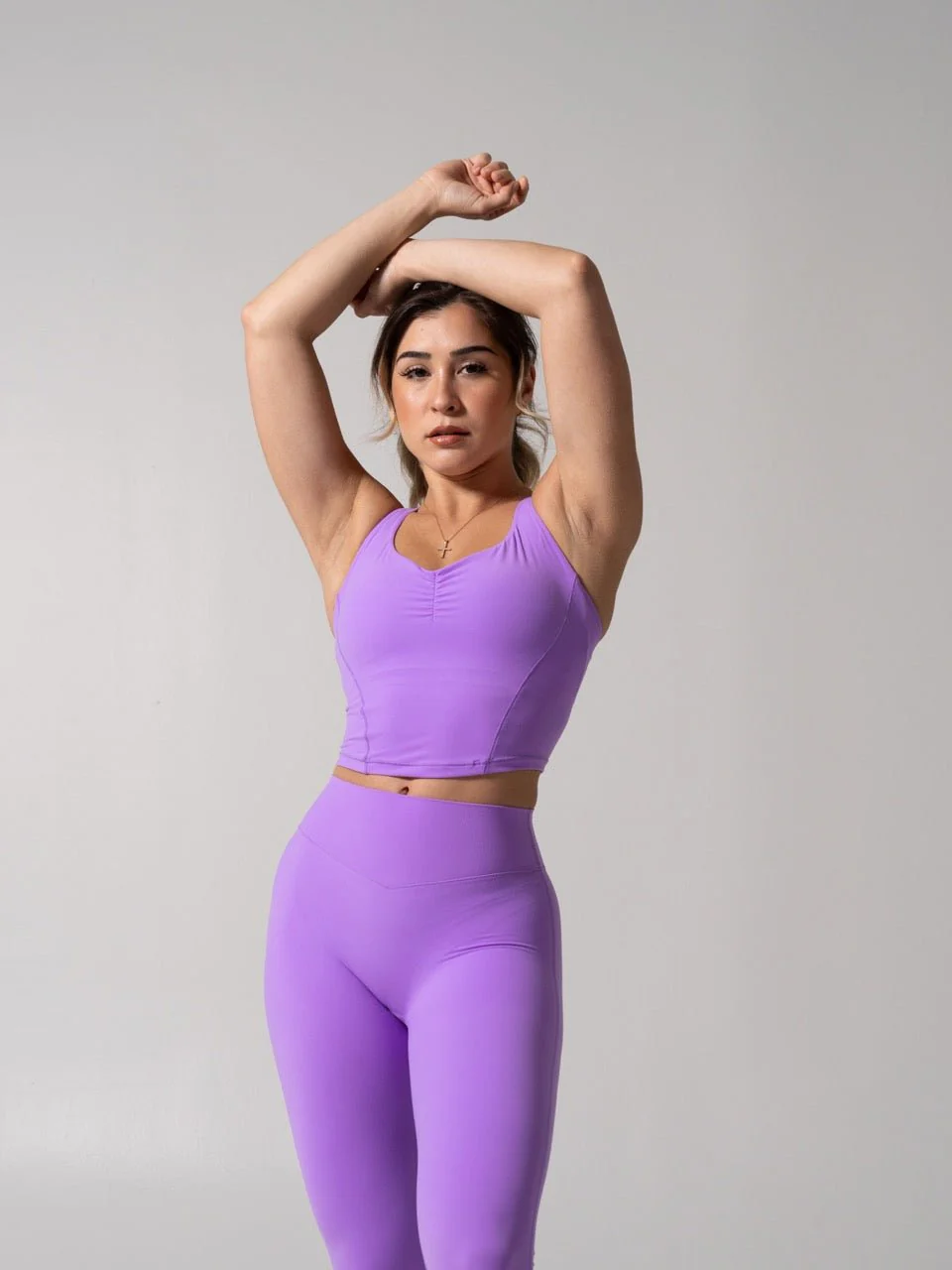 Poshknit Waist Tank - Taffy Purple - Image 4
