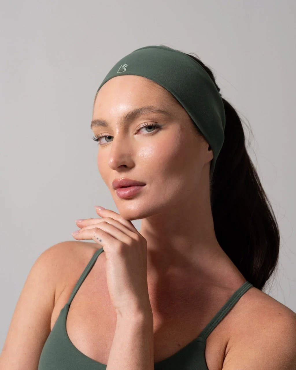 Poshknit Wide Headband - Limon Pepino - Image 2