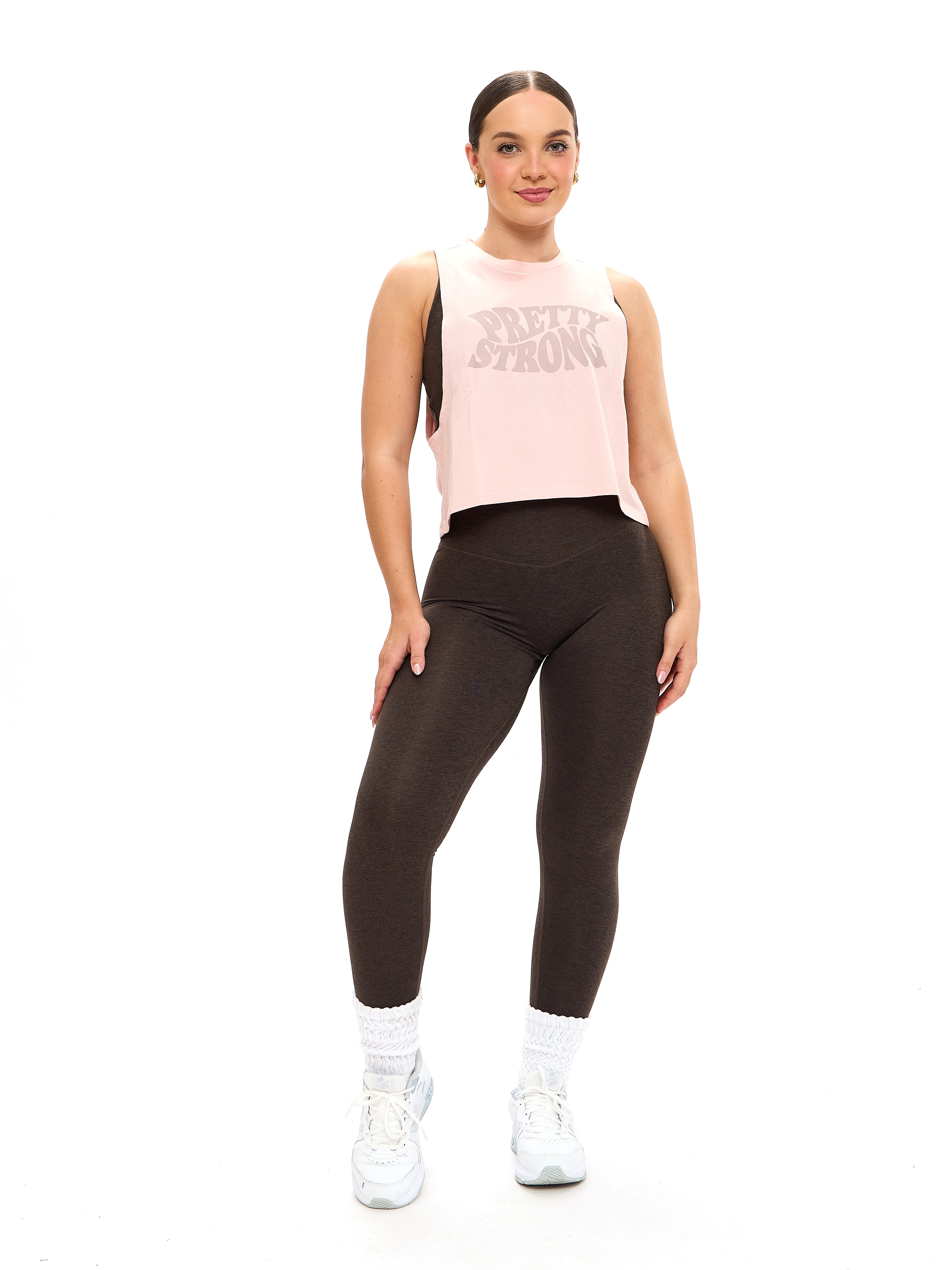 Pretty Crop Tank - Strawberry Milk - Image 4