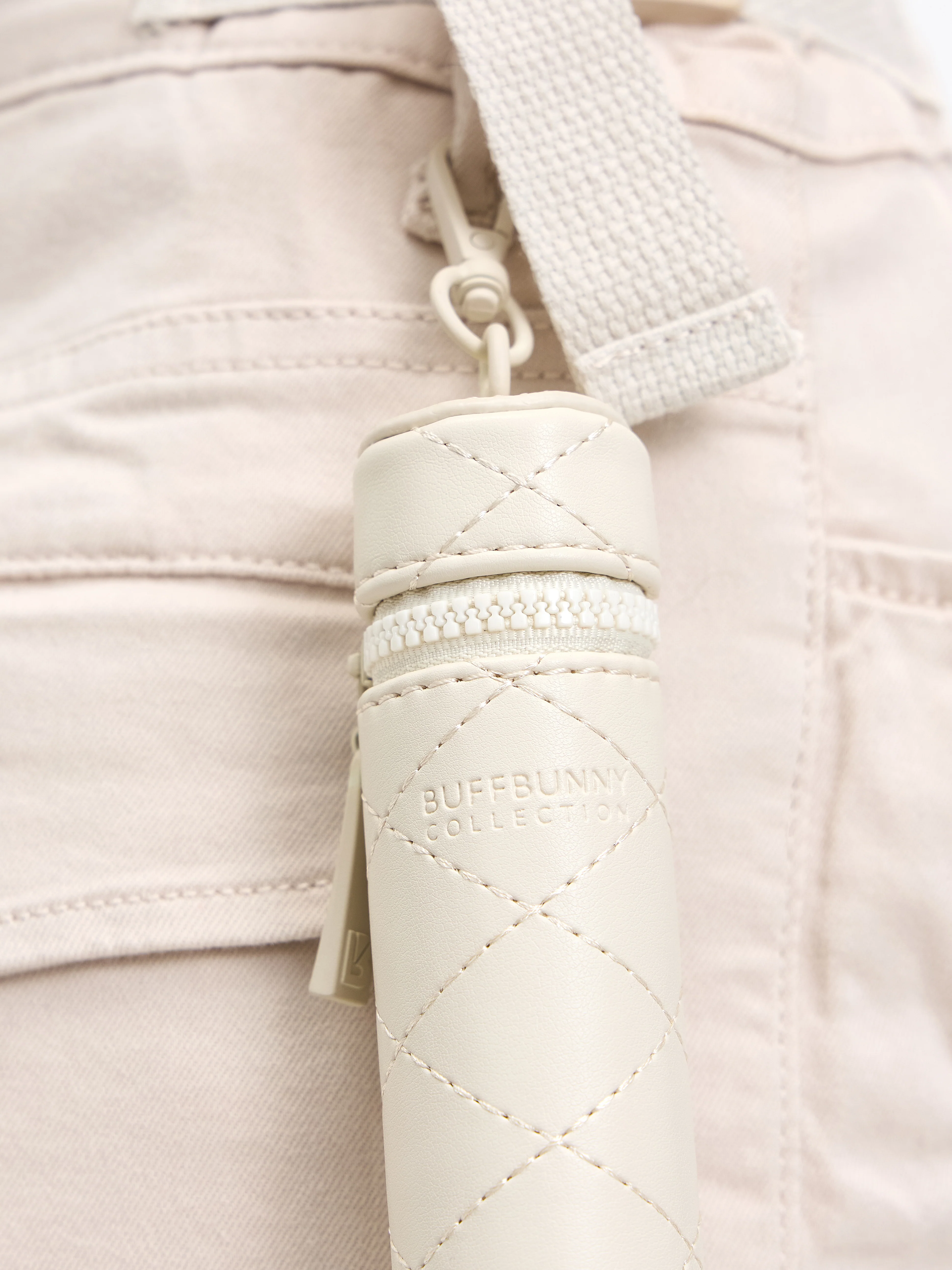 Quilted SOS Case - Bone - Image 3