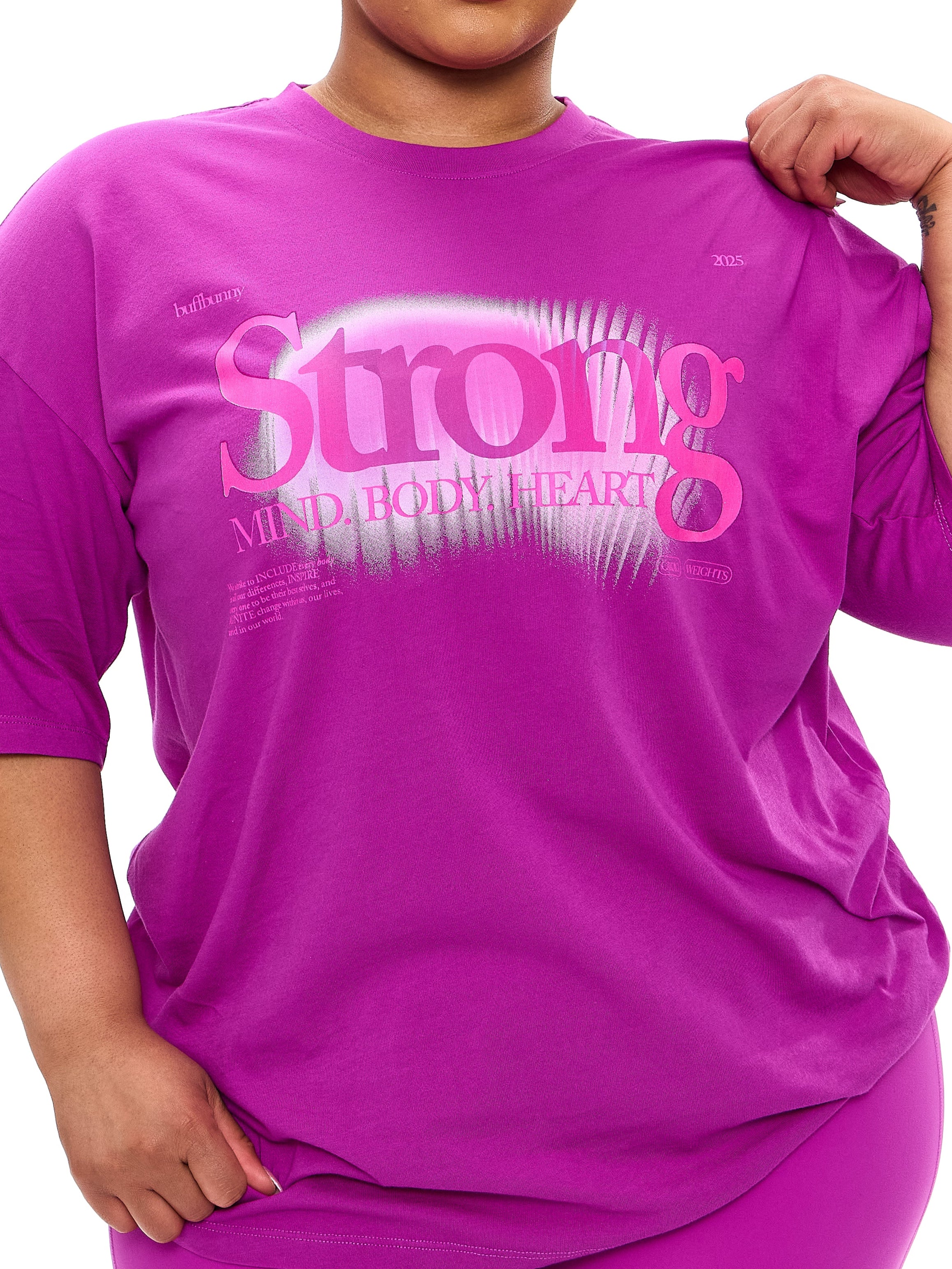 Radiant Short Sleeve Tee - Grape Juice - Image 4