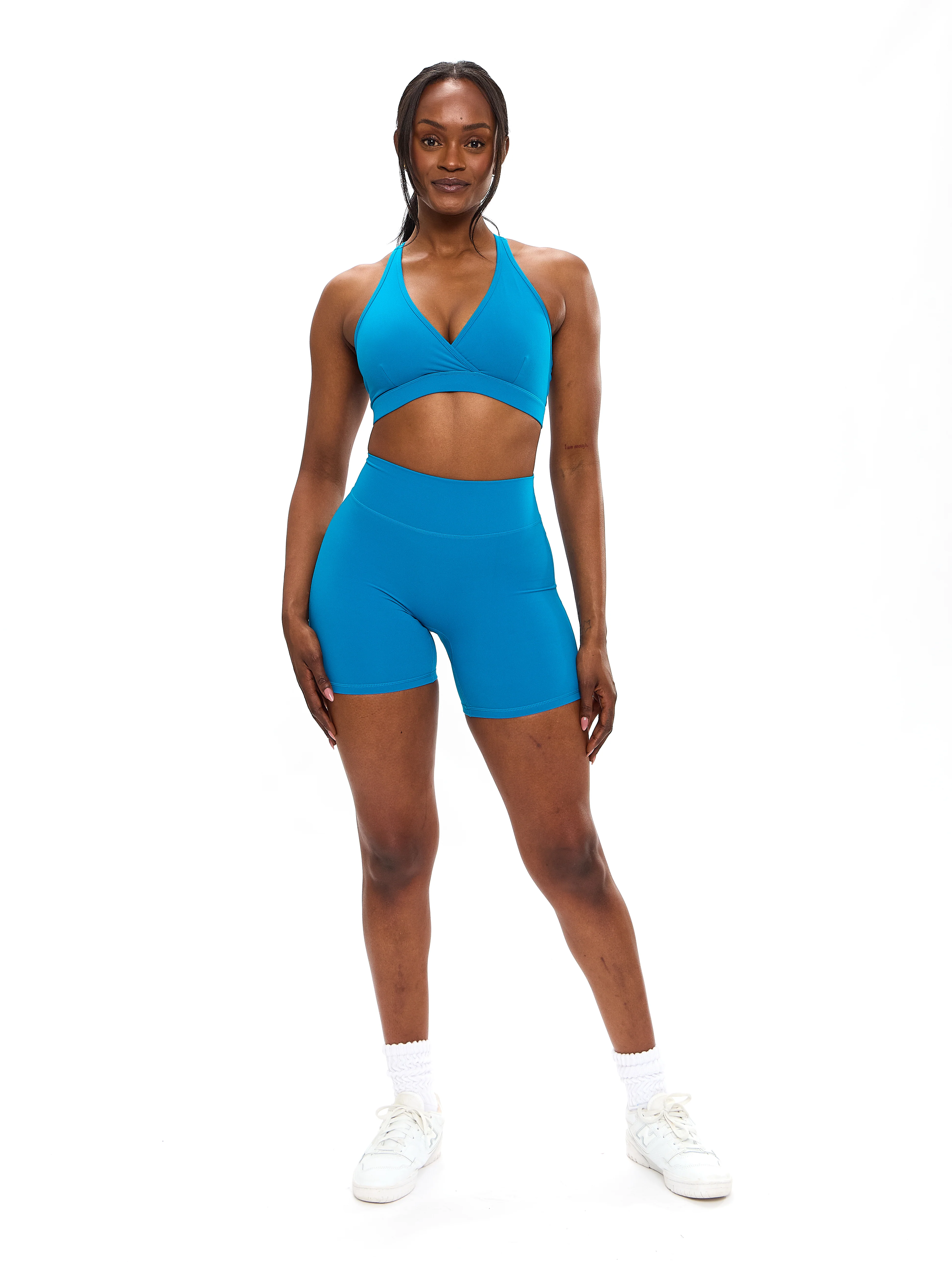Reversible RacerBack Sports Bra - Warhead and Cotton Candy - Image 7