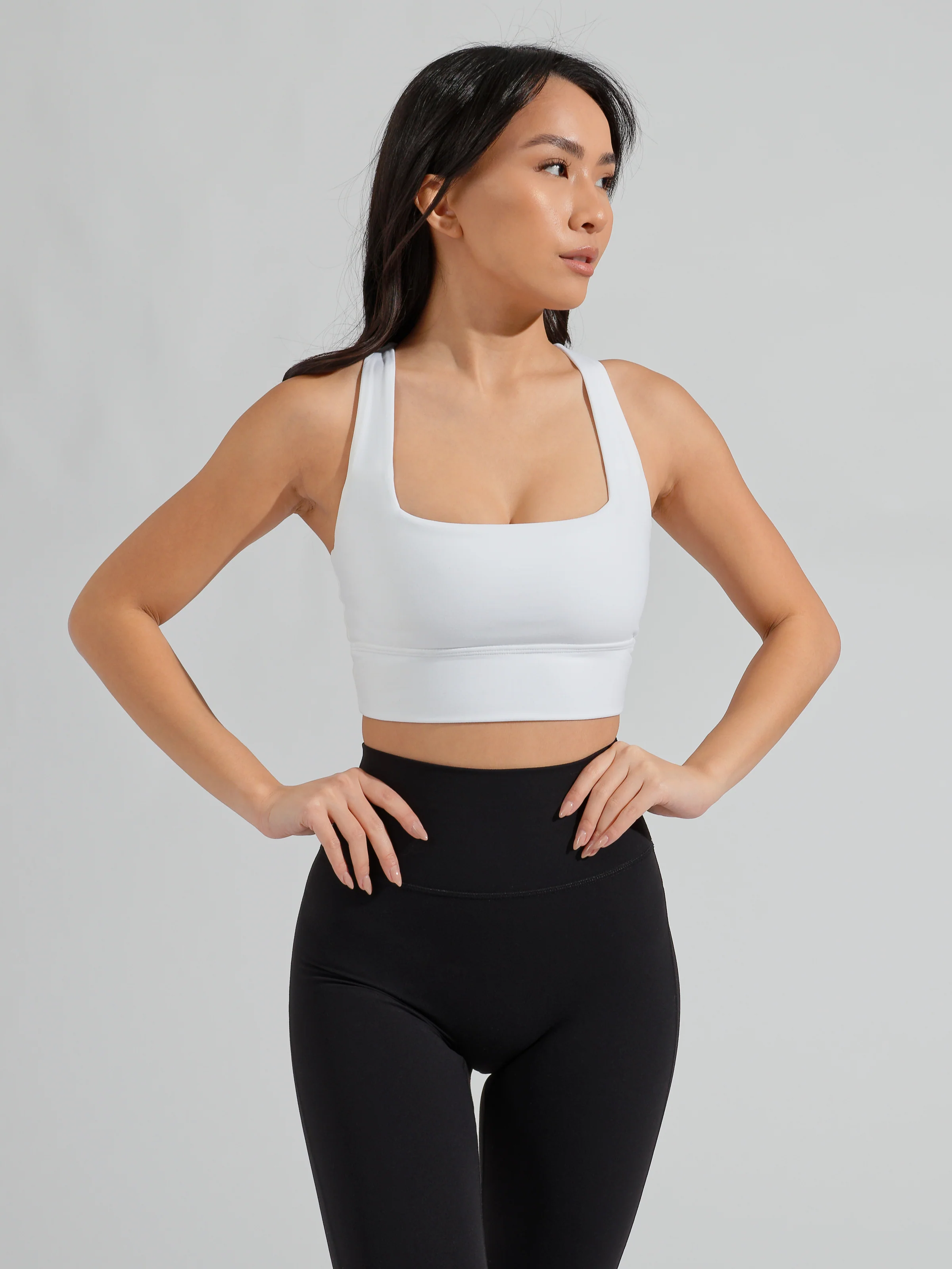 Revolution Sports Bra - White - Image 5
