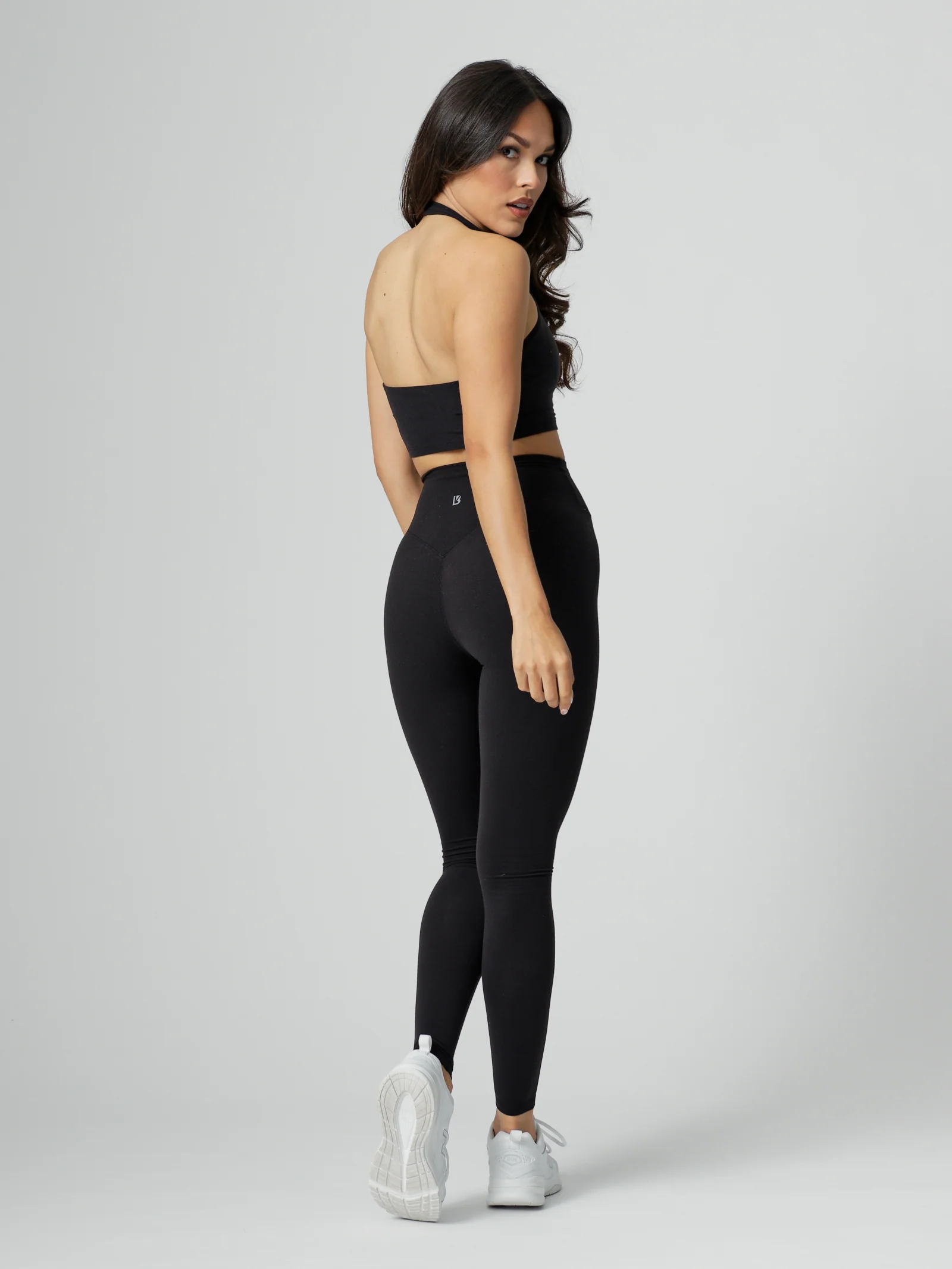Revolution Halter Crop - Onyx Black - Image 10