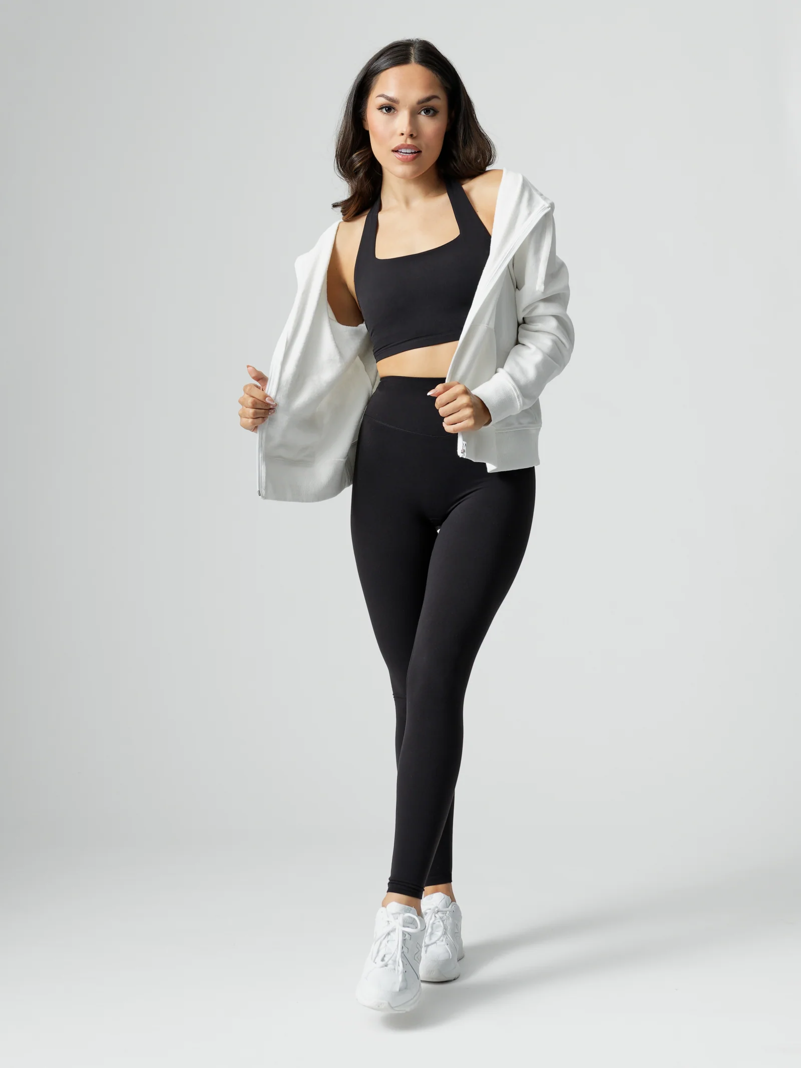 Revolution Halter Crop - Onyx Black - Image 9
