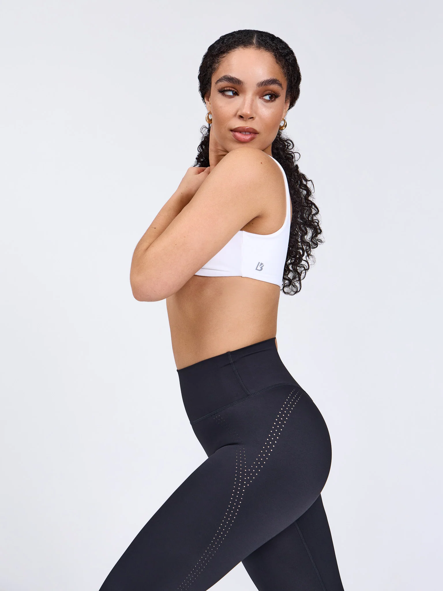 Revolution Halter Sports Bra - White - Image 3