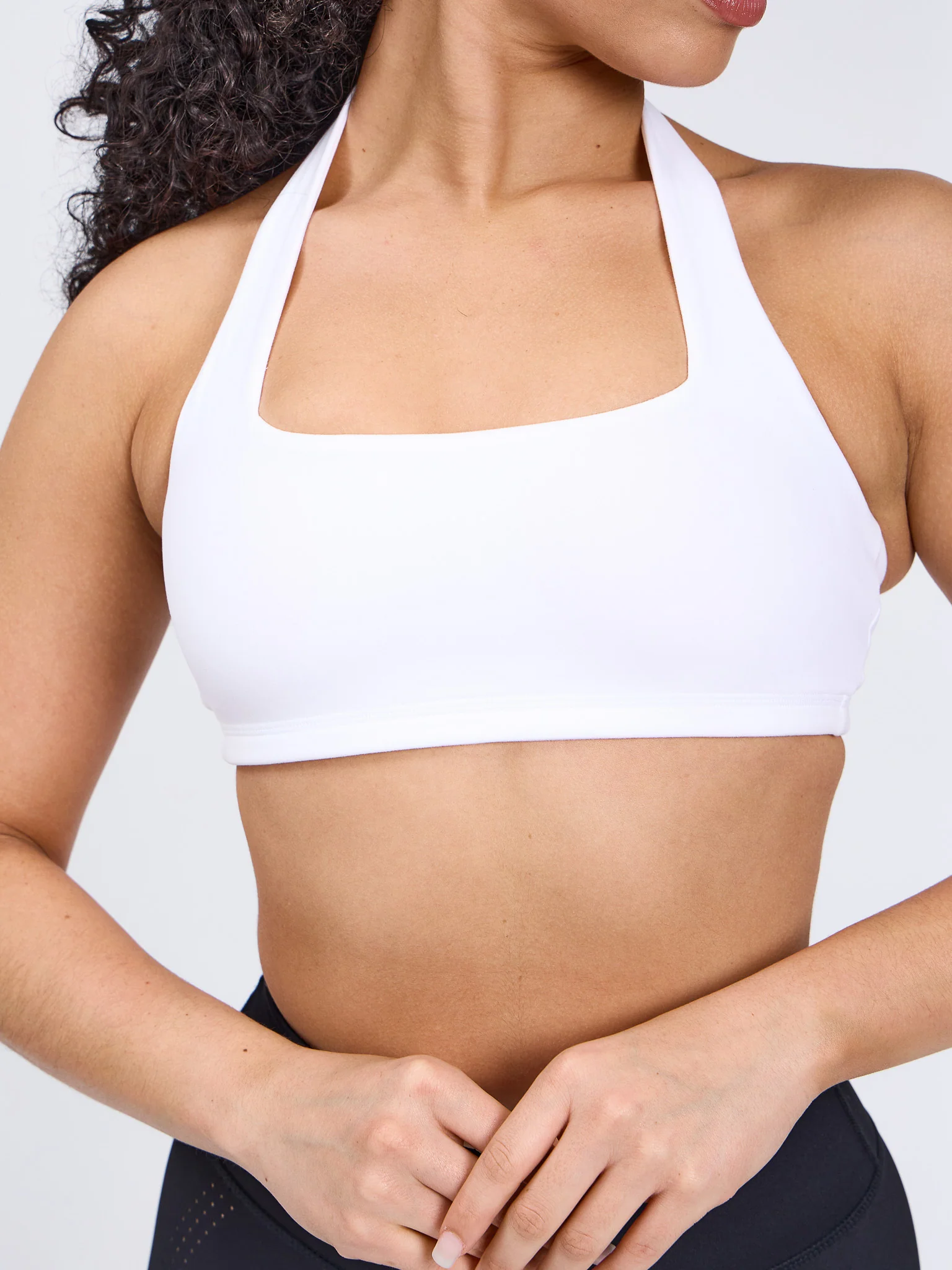 Revolution Halter Sports Bra - White - Image 5