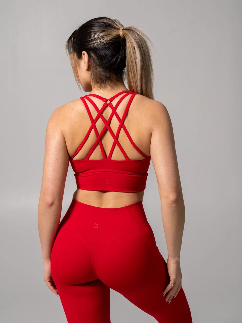 Revolution Sports Bra - Lipstick Red - Image 4