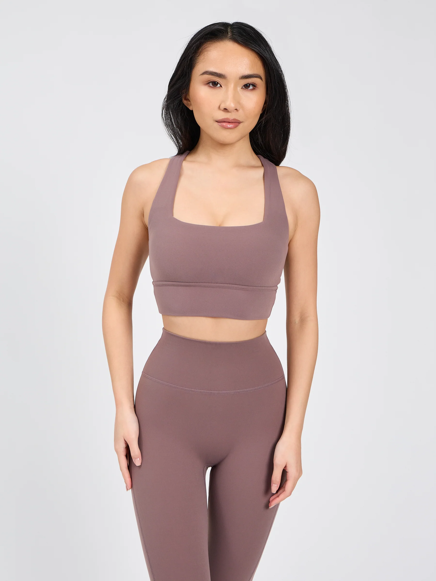 Revolution Sports Bra - Mocha Berry - Image 3