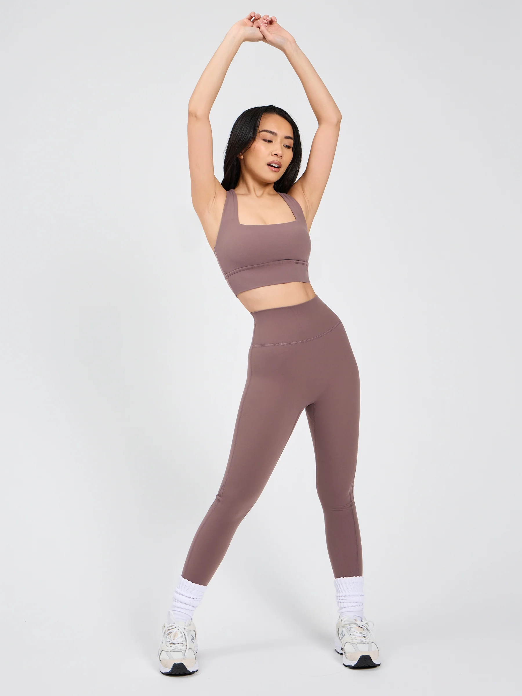 Revolution Sports Bra - Mocha Berry - Image 5