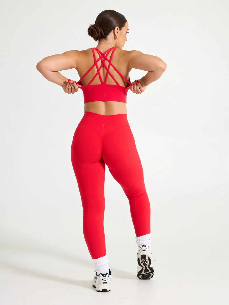 Revolution Sports Bra - Salsa Red - Image 3
