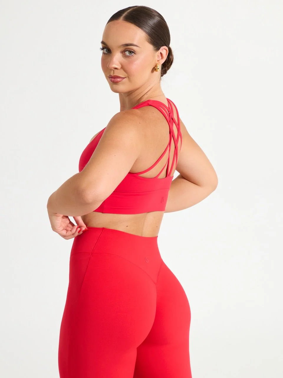 Revolution Sports Bra - Salsa Red - Image 5