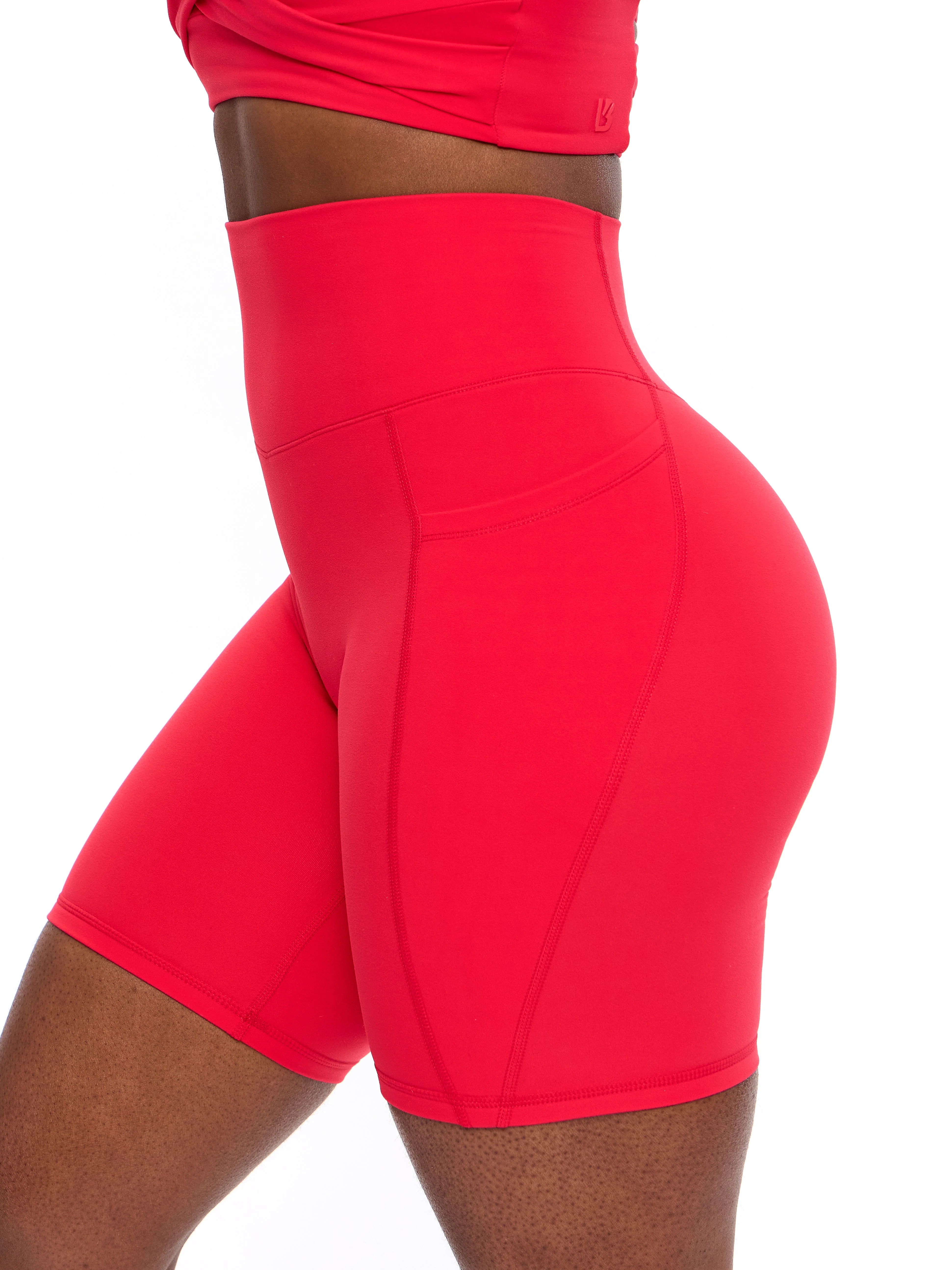 Rosa Pocket Short 7" - Salsa Red - Image 4