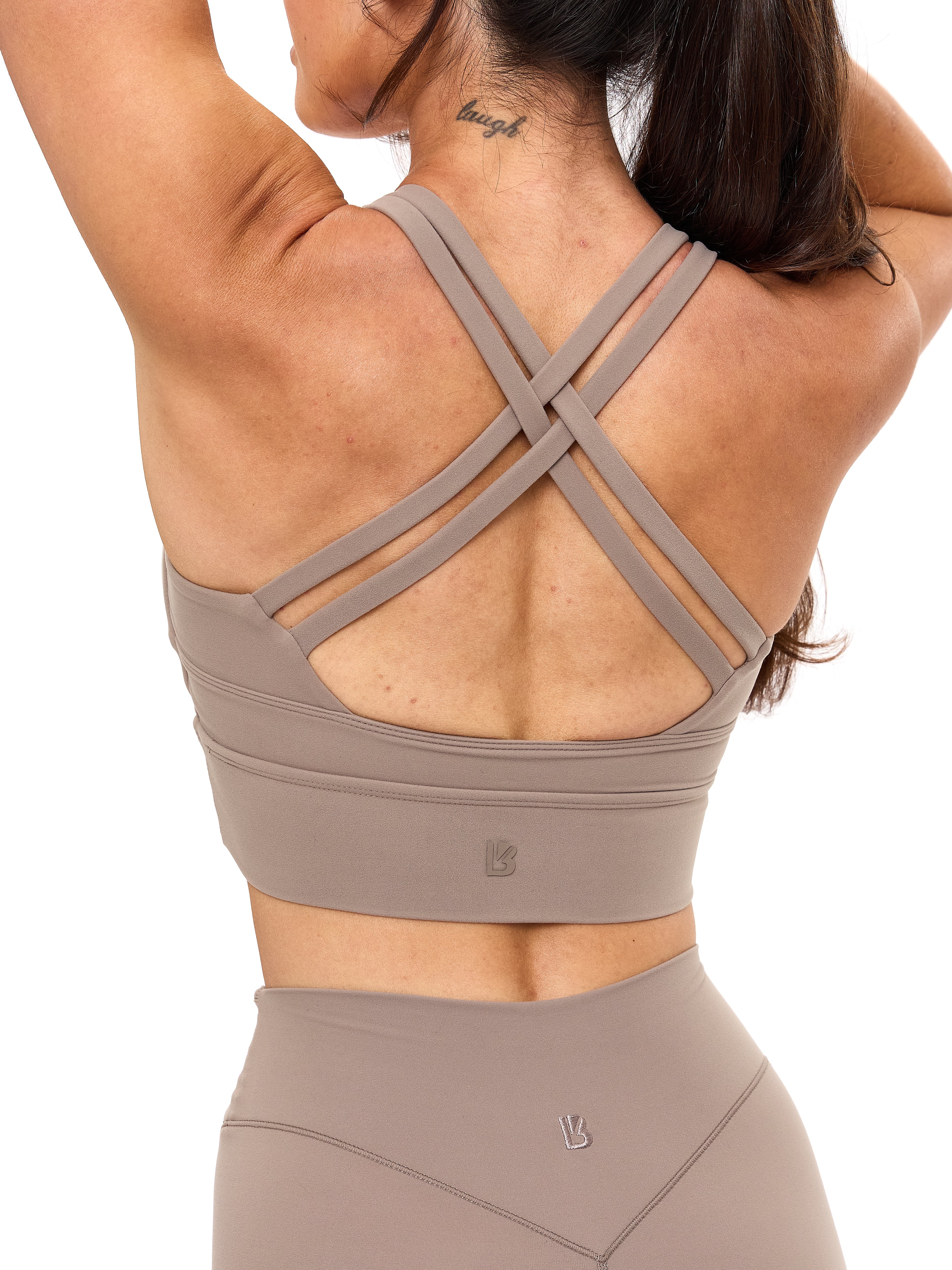 Rosa Sports Bra - Chai Latte - Image 4