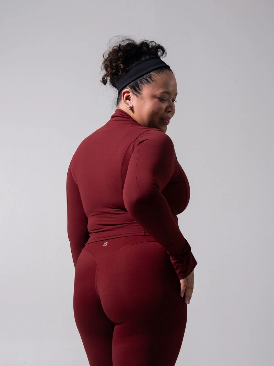 Rosa Waist Length Jacket - Vineyard - Image 4