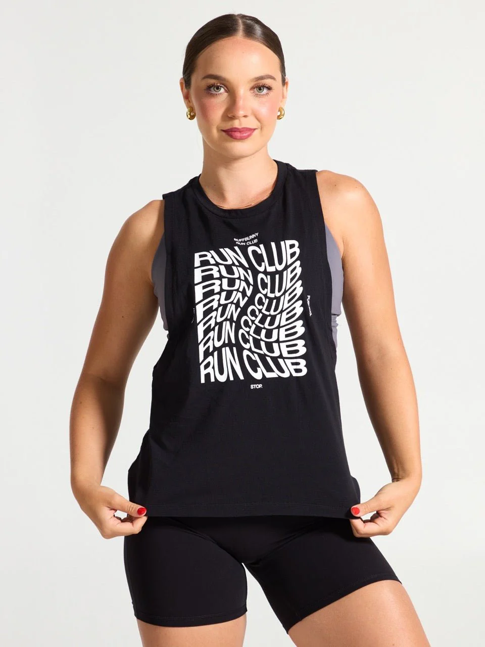 Run Club Tank - Black - Image 2