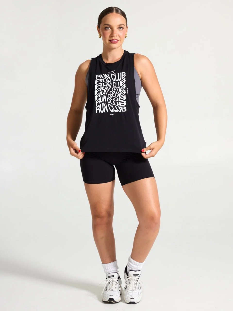 Run Club Tank - Black - Image 3