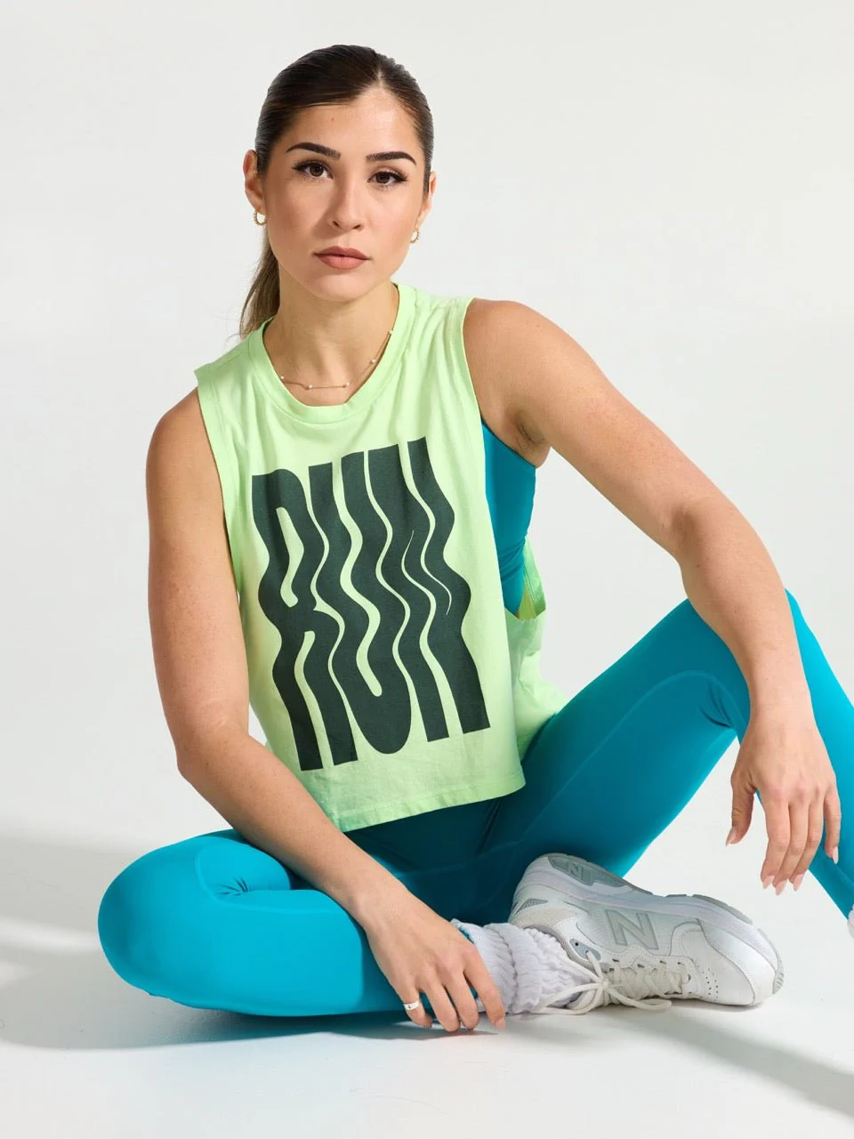 Run Crop Tank - Limearita - Image 6
