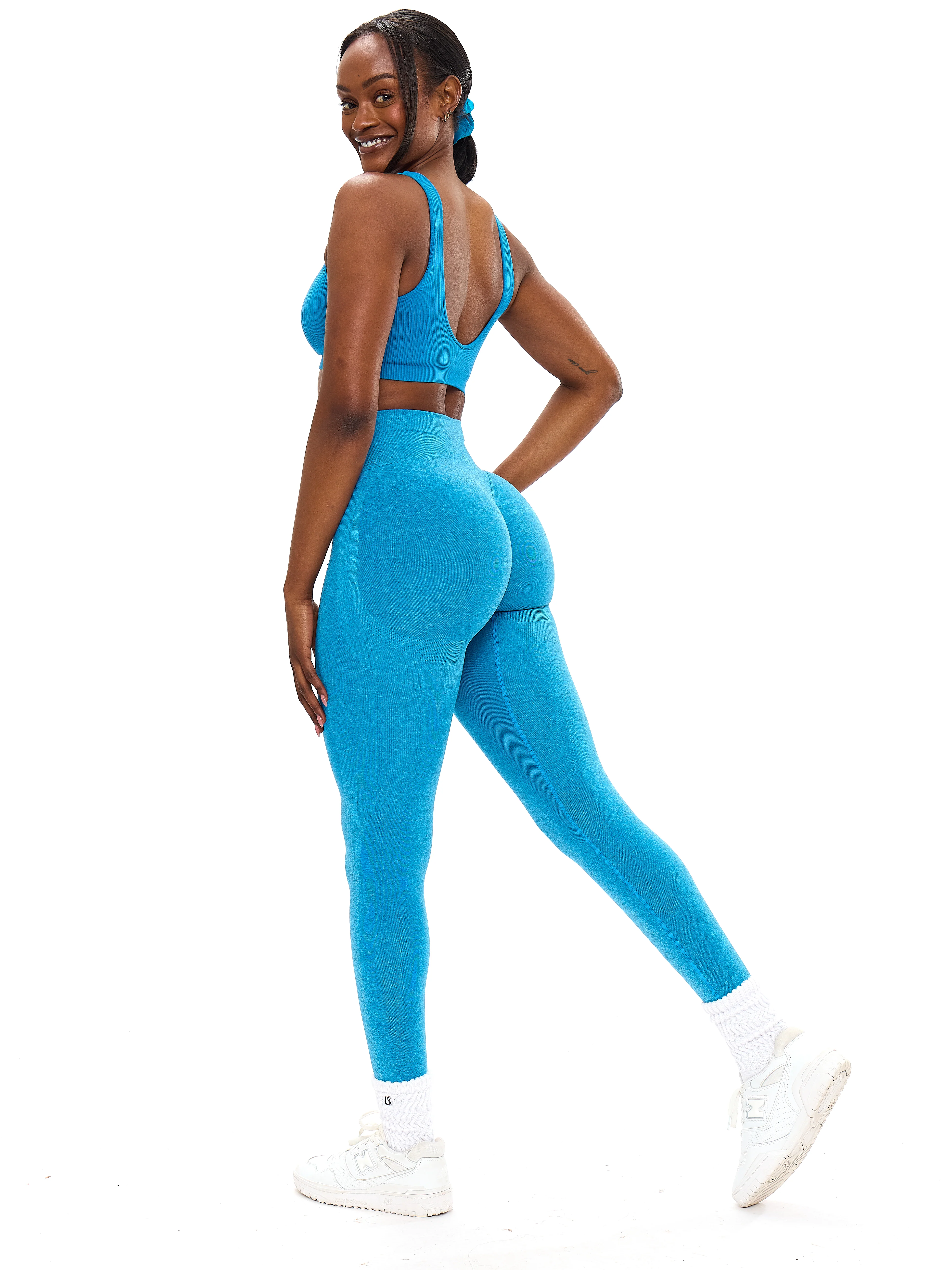Scoop Seamless Sports Bra - Warhead - Image 5