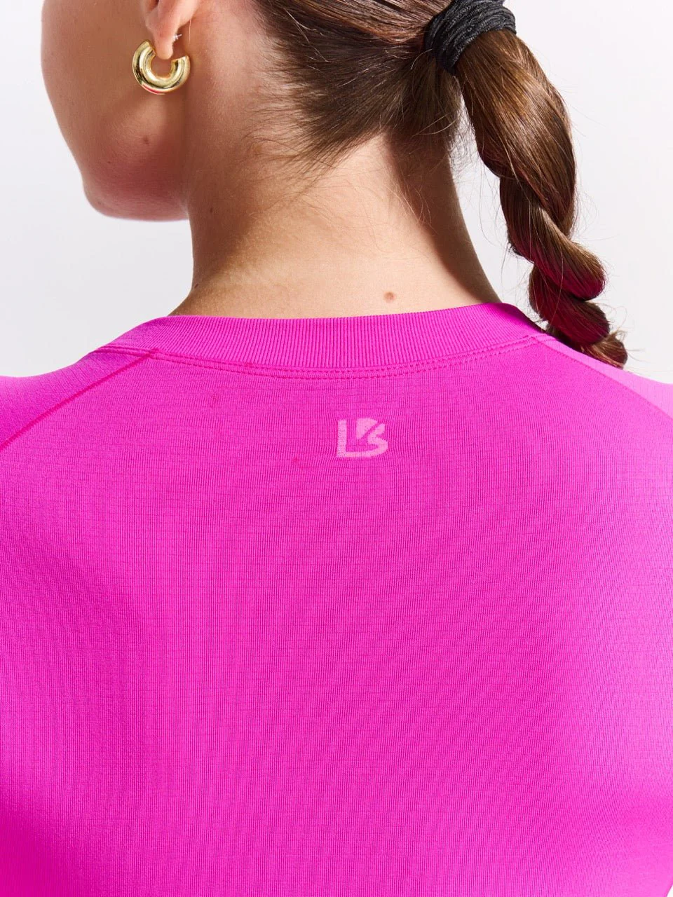 Seamless Long Sleeve Baby Tee - Hard Candy - Image 4