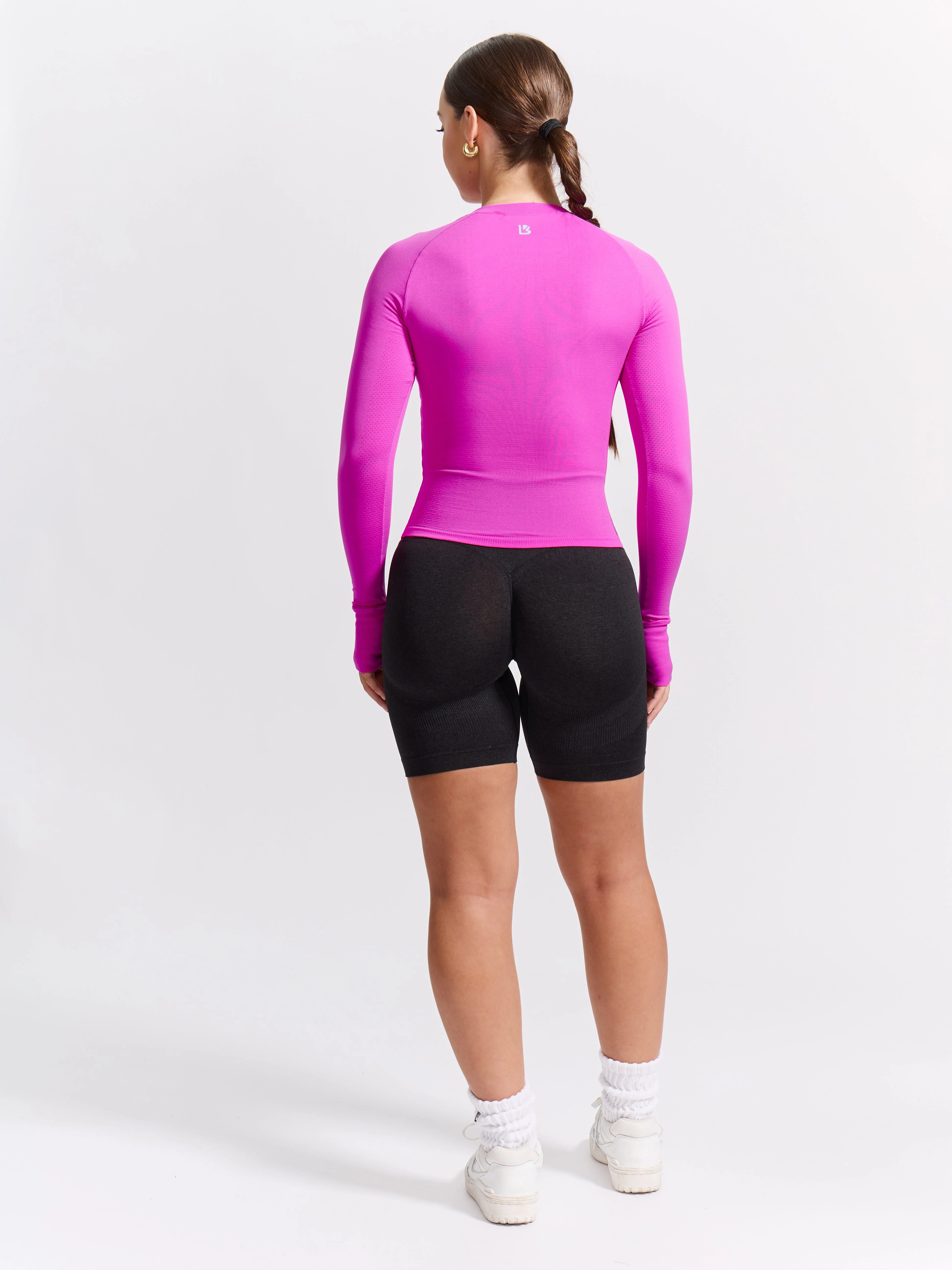 Seamless Long Sleeve Baby Tee - Pop Rocks - Image 4