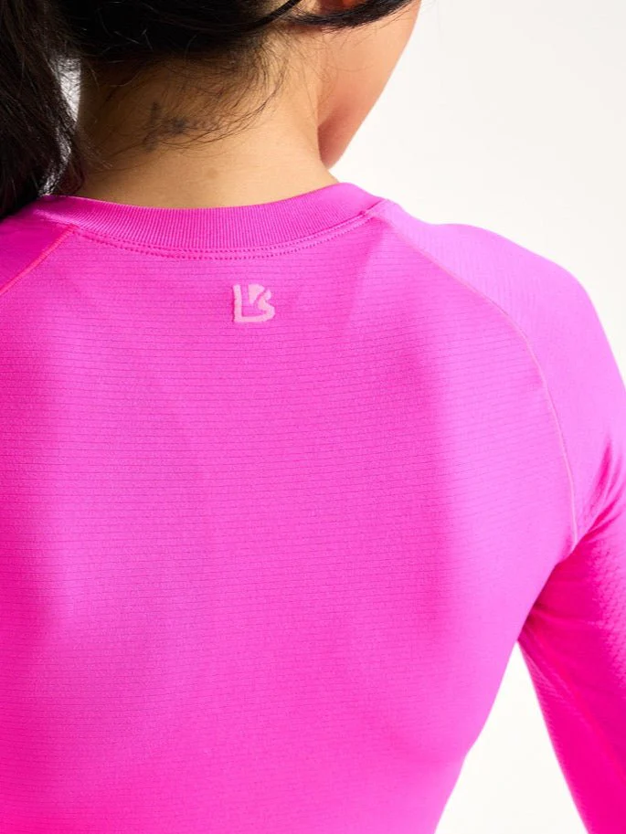 Seamless Long Sleeve Tee - Hard Candy - Image 6