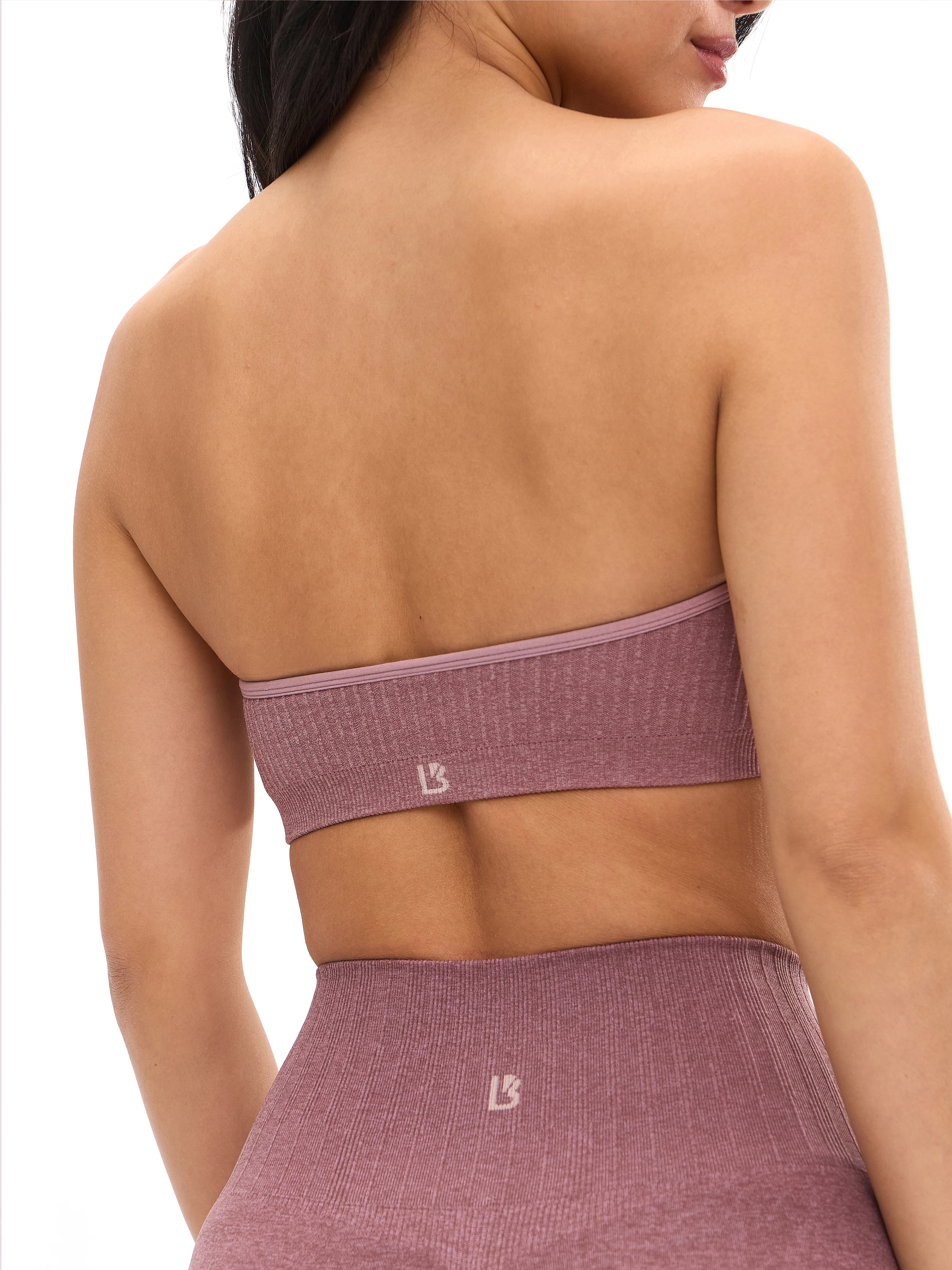Seamless Ribbed Bandeau - Matter - Image 5