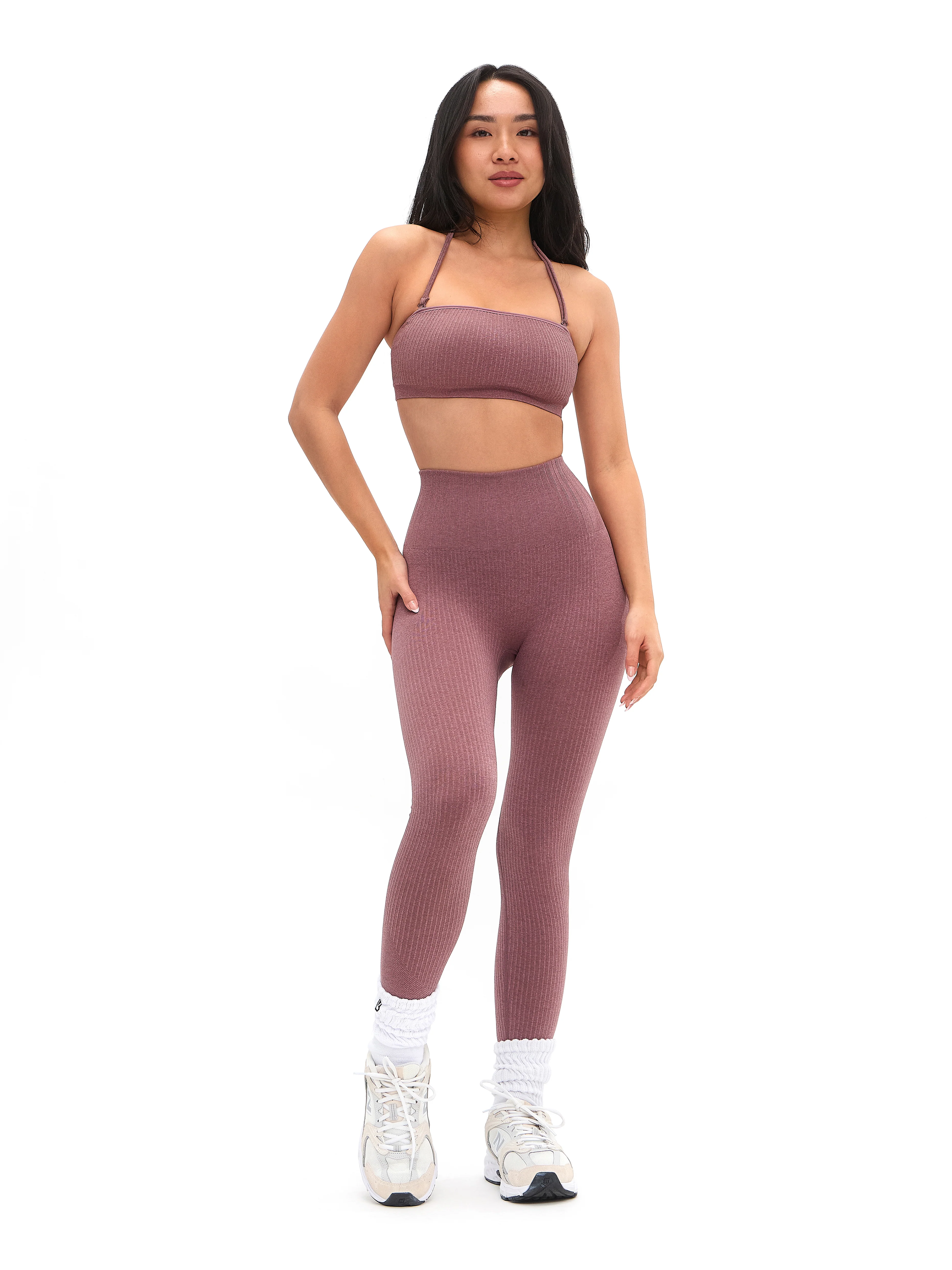 Seamless Ribbed Bandeau - Matter - Image 6