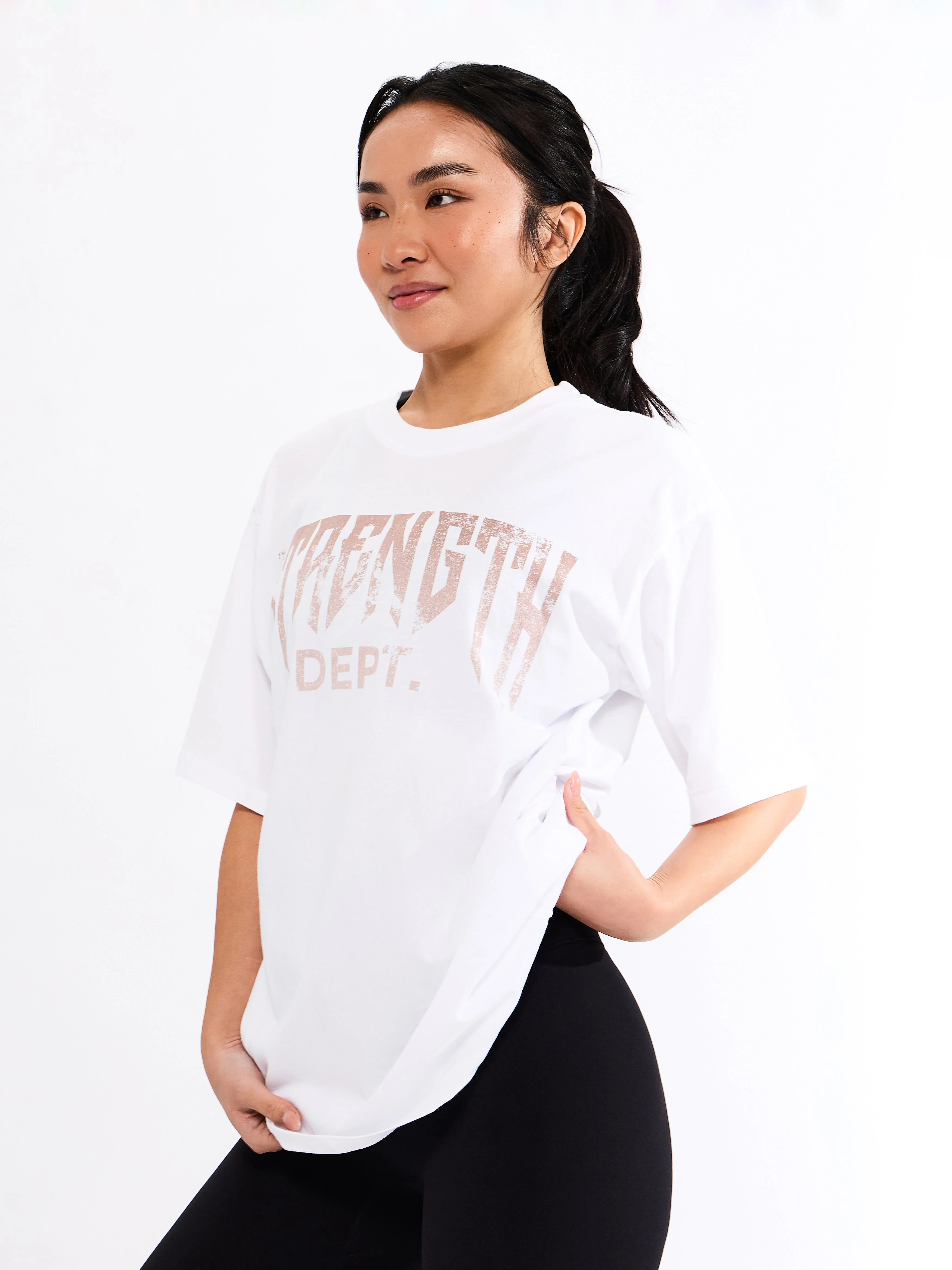 Set Short Sleeve Tee - White - Image 2