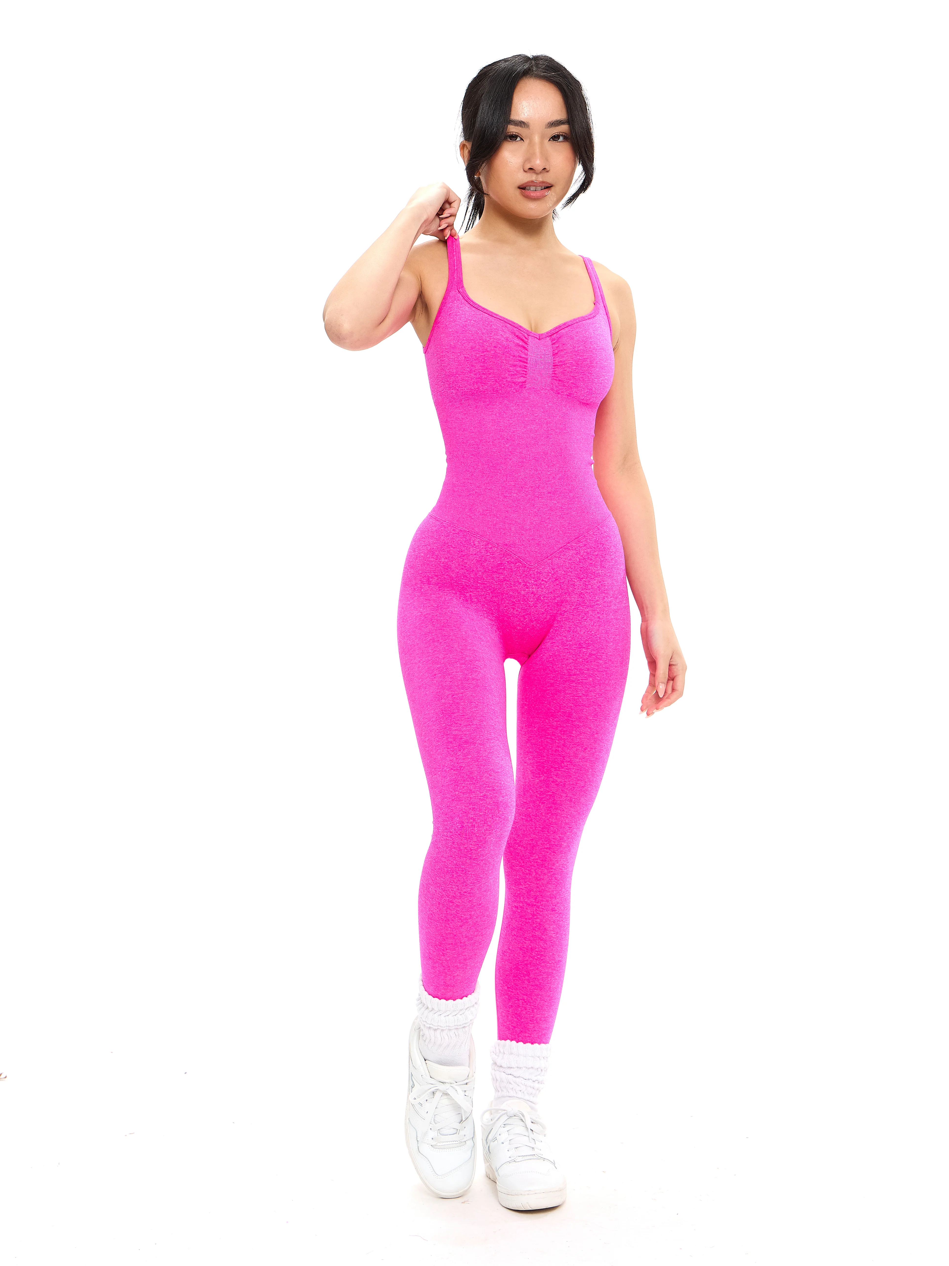 Shape Seamless Bodysuit - Hard Candy - Image 5