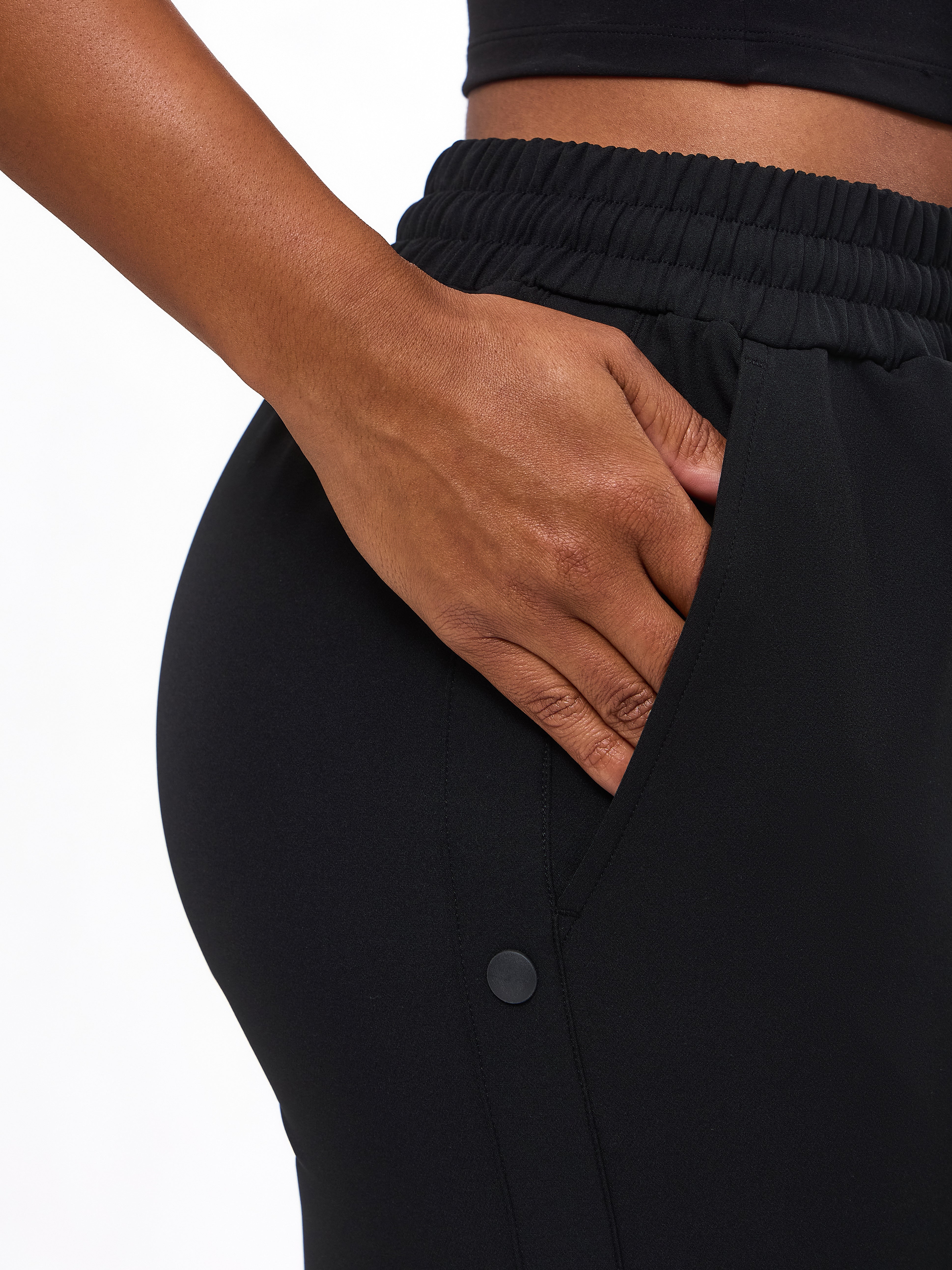 Snap Side Pant - Onyx Black - Image 8