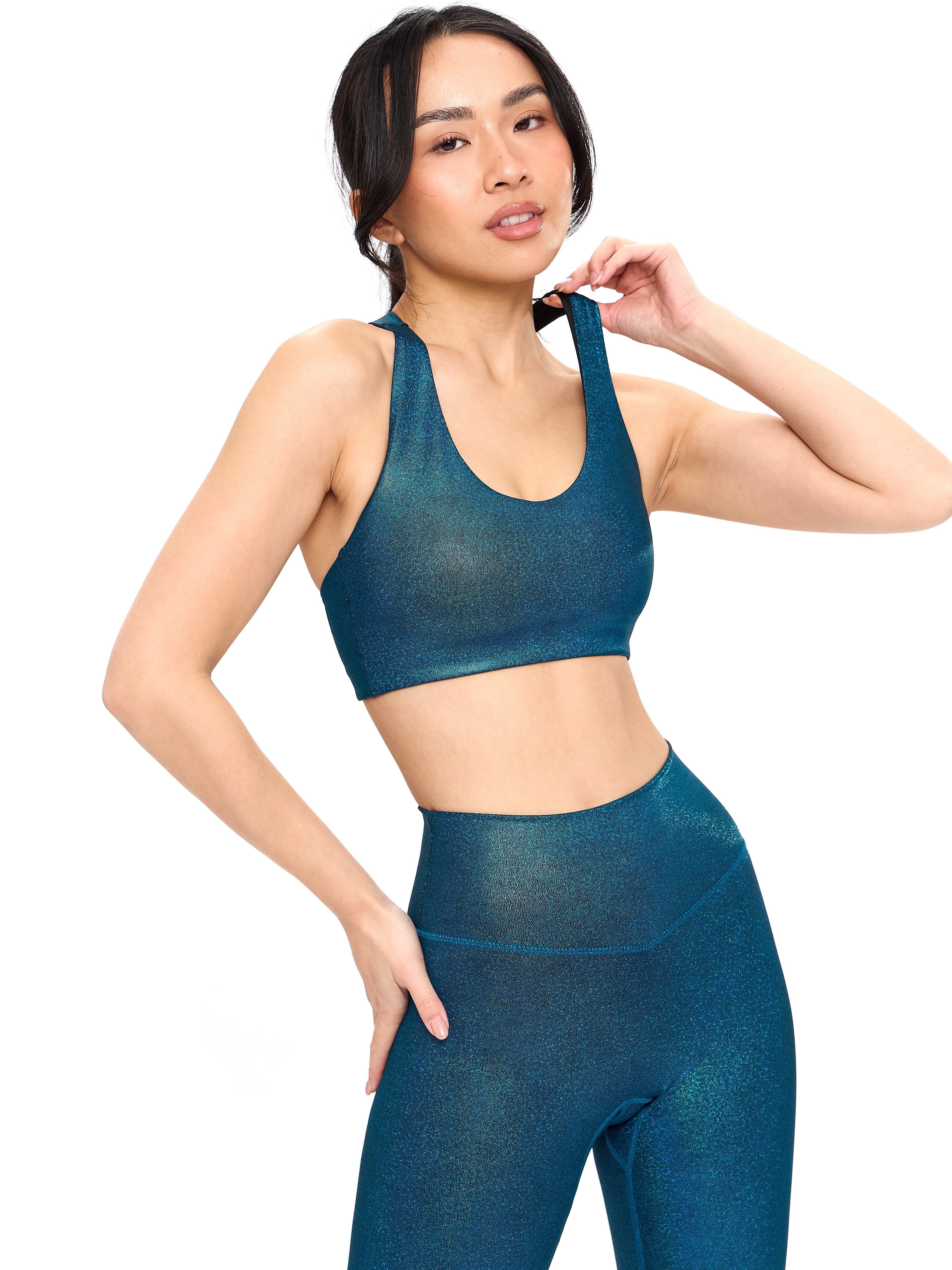 Sol Sports Bra - Siren Holographic - Image 2
