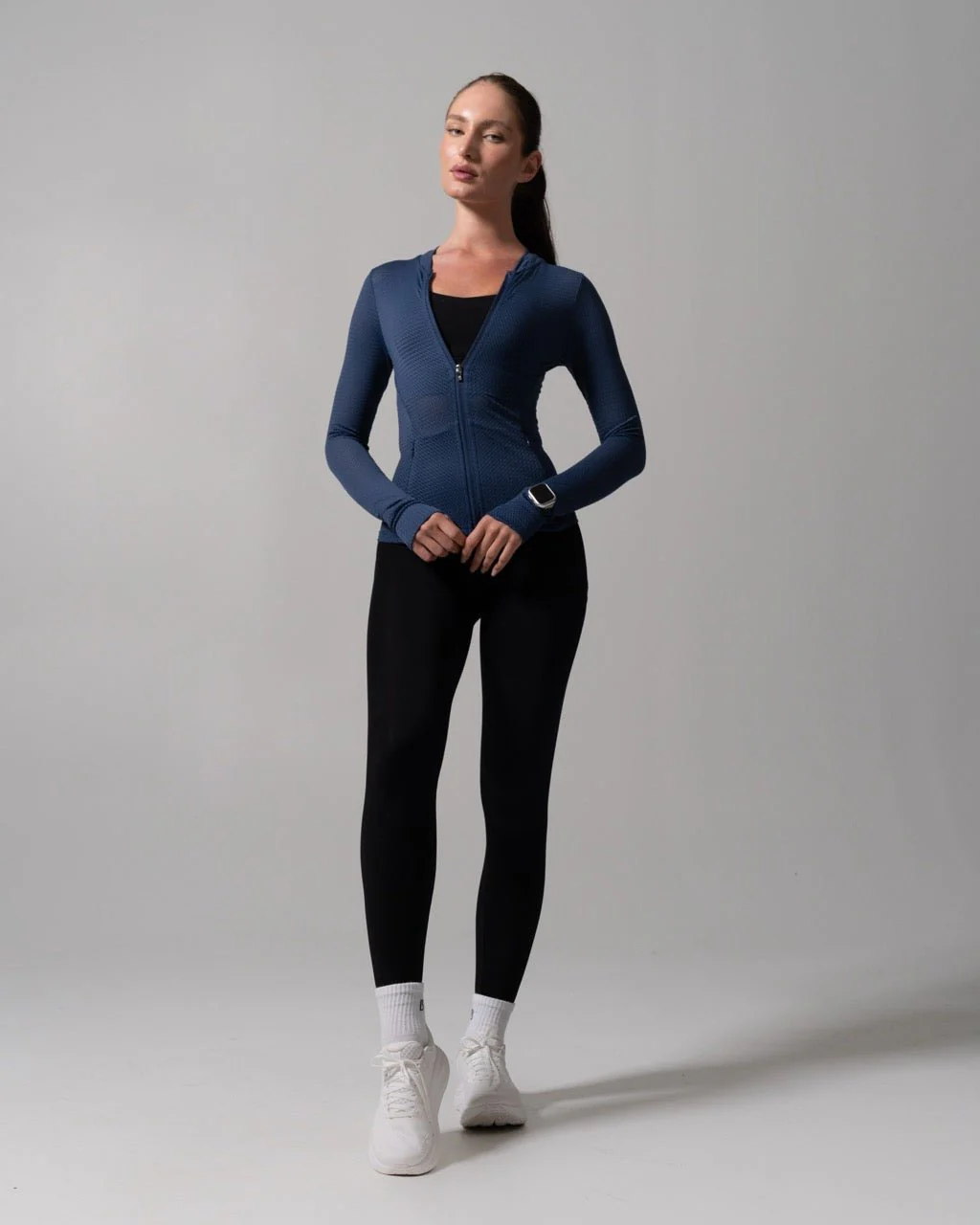 Spice Mesh Jacket - Baked Blue - Image 3